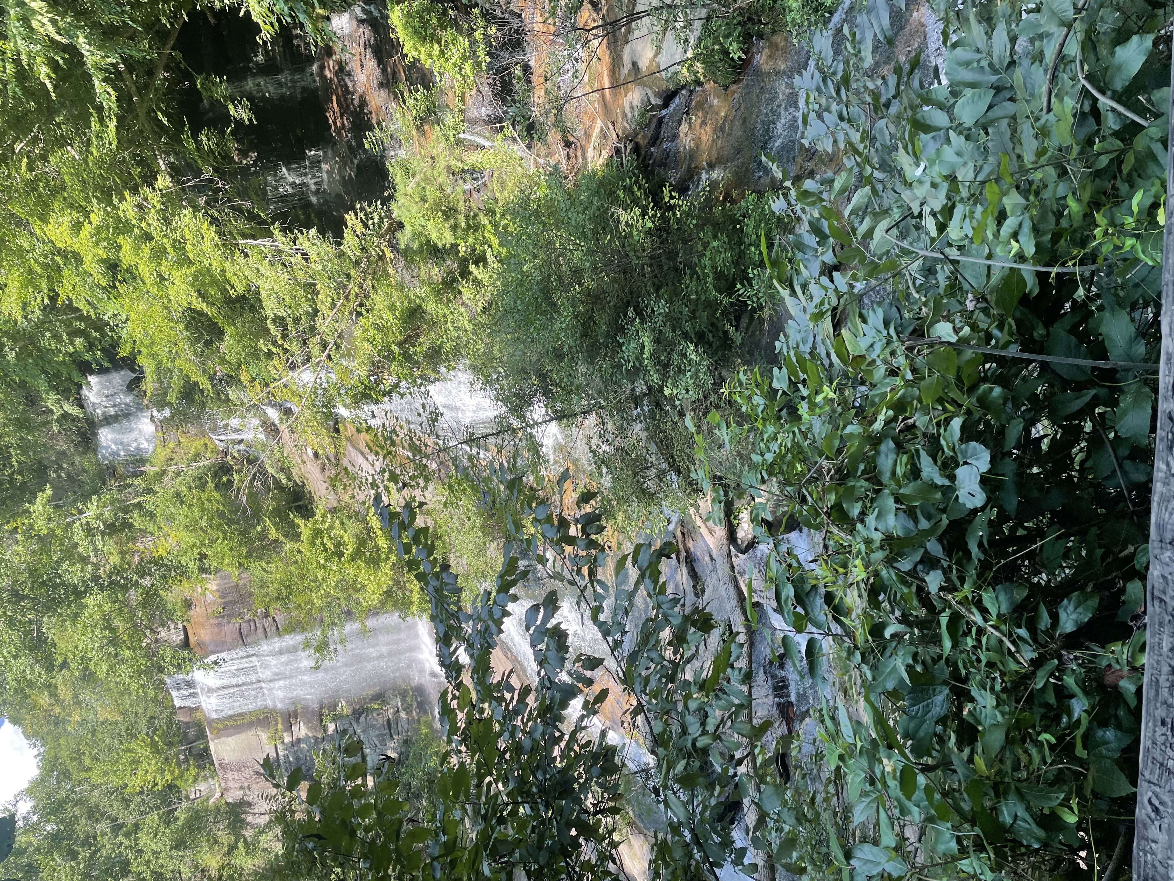 Hike to Twin Falls, SC