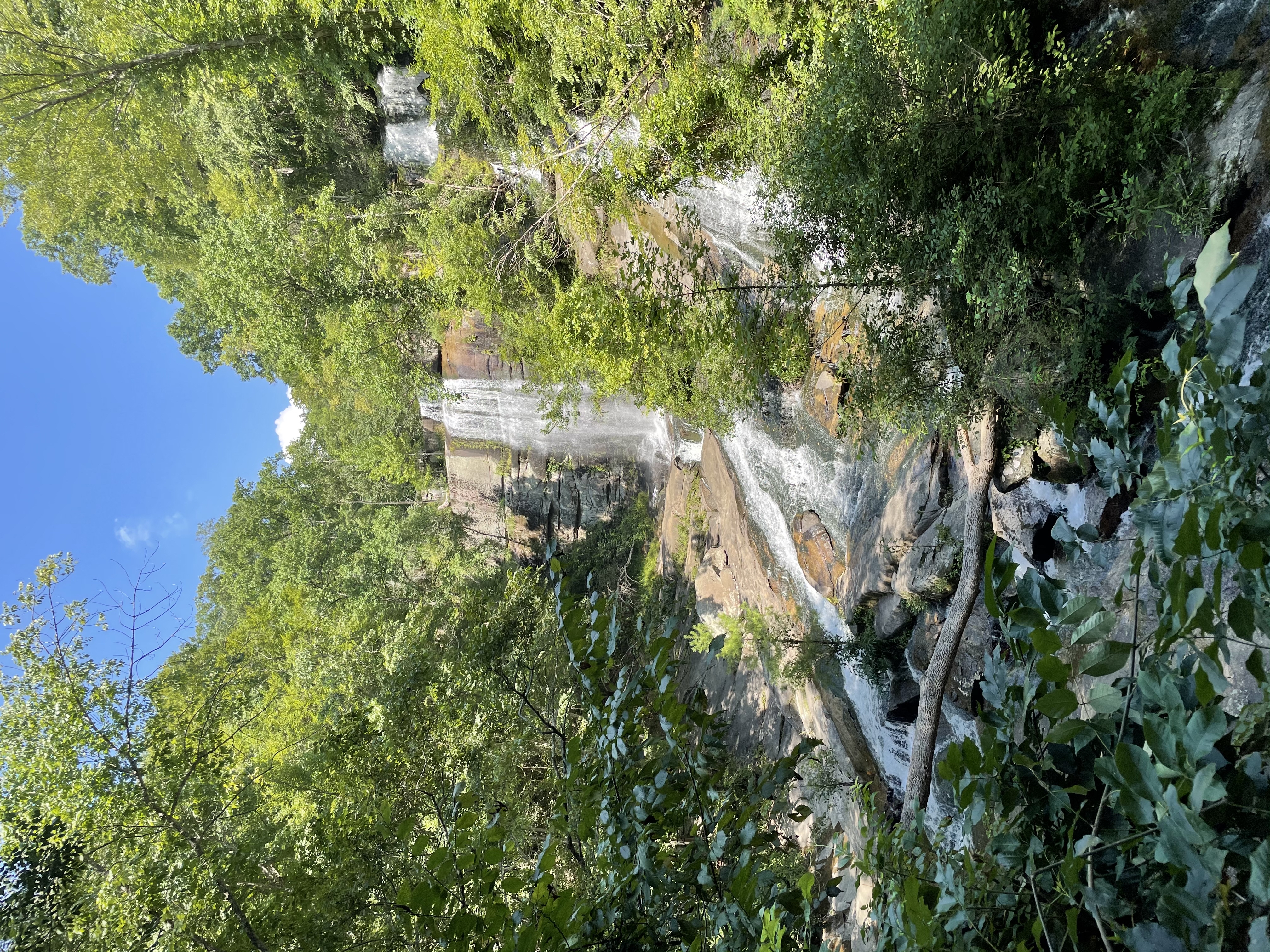 Hike to Twin Falls, SC