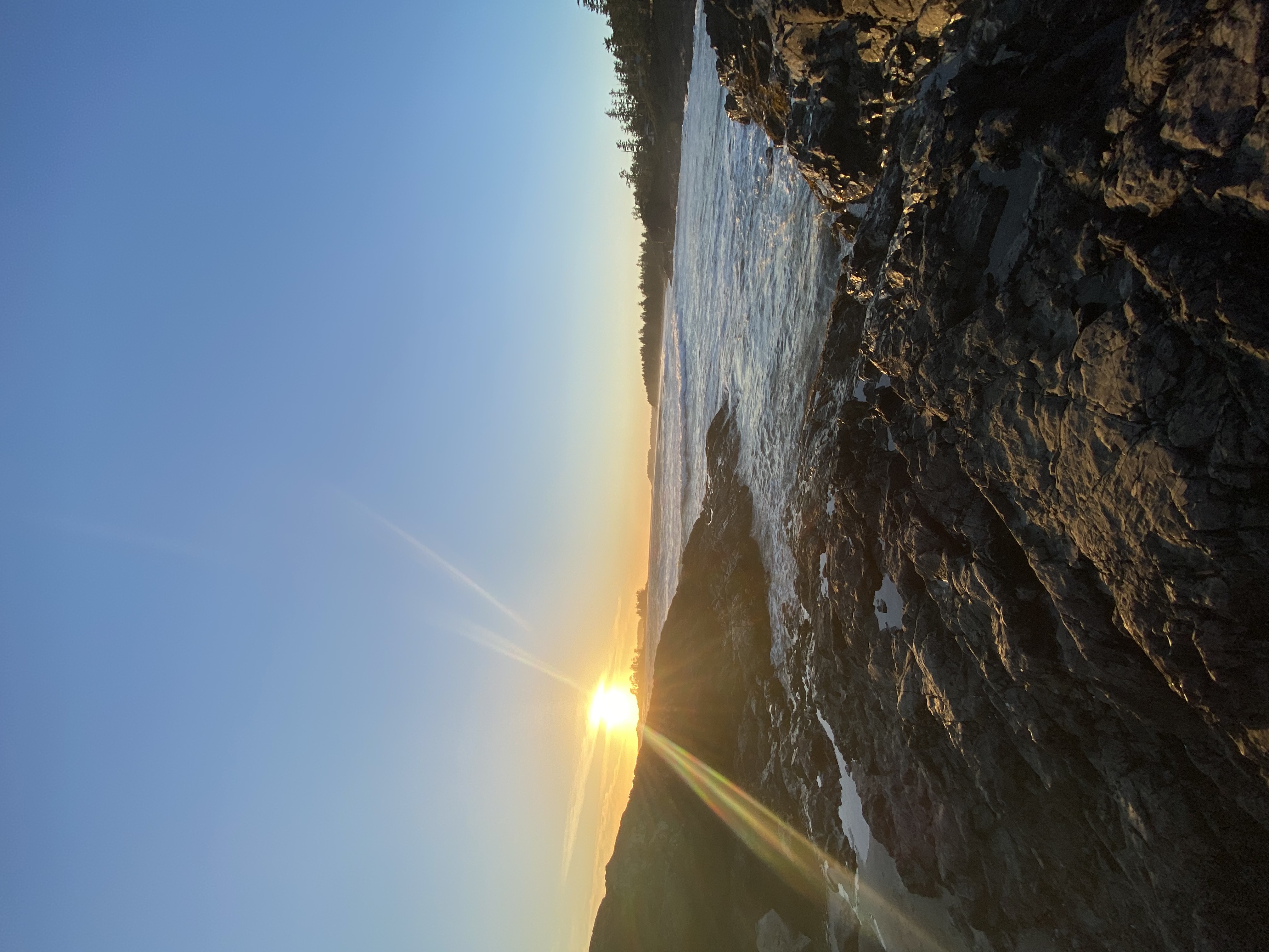 Photograph Sunset Point in Tofino