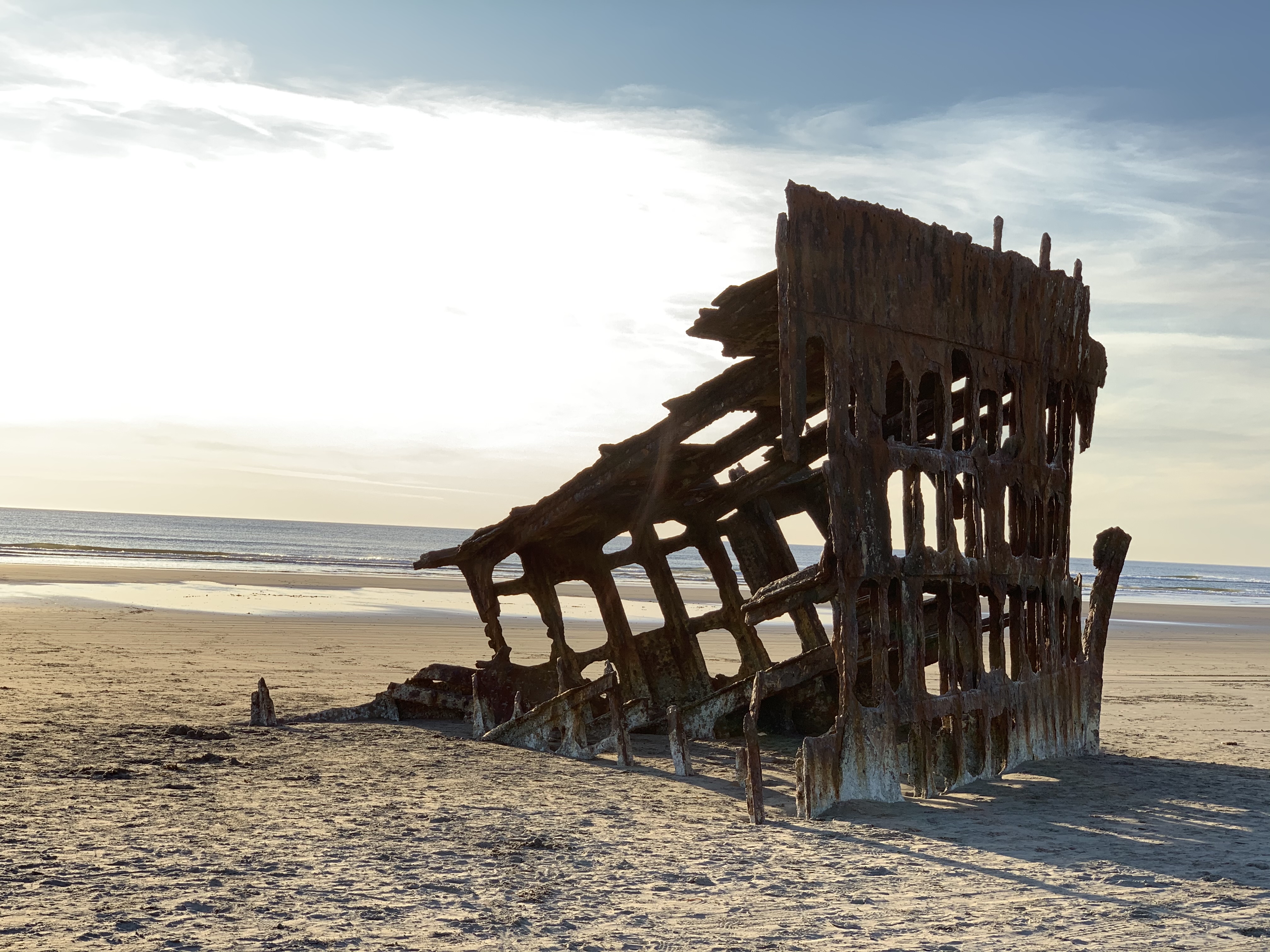 Peter Iredale Shipwreck, Fort Stevens SP