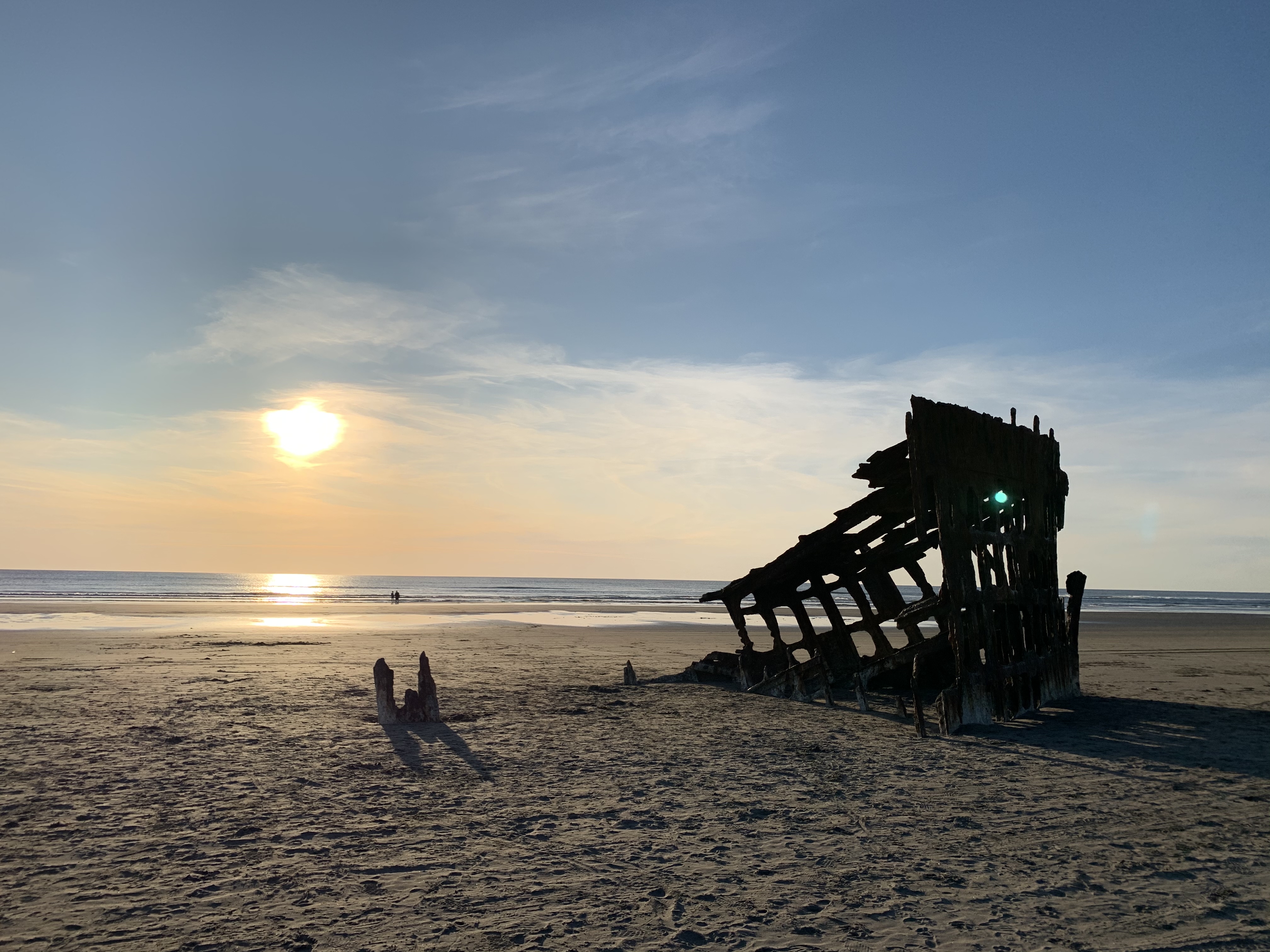 Peter Iredale Shipwreck, Fort Stevens SP