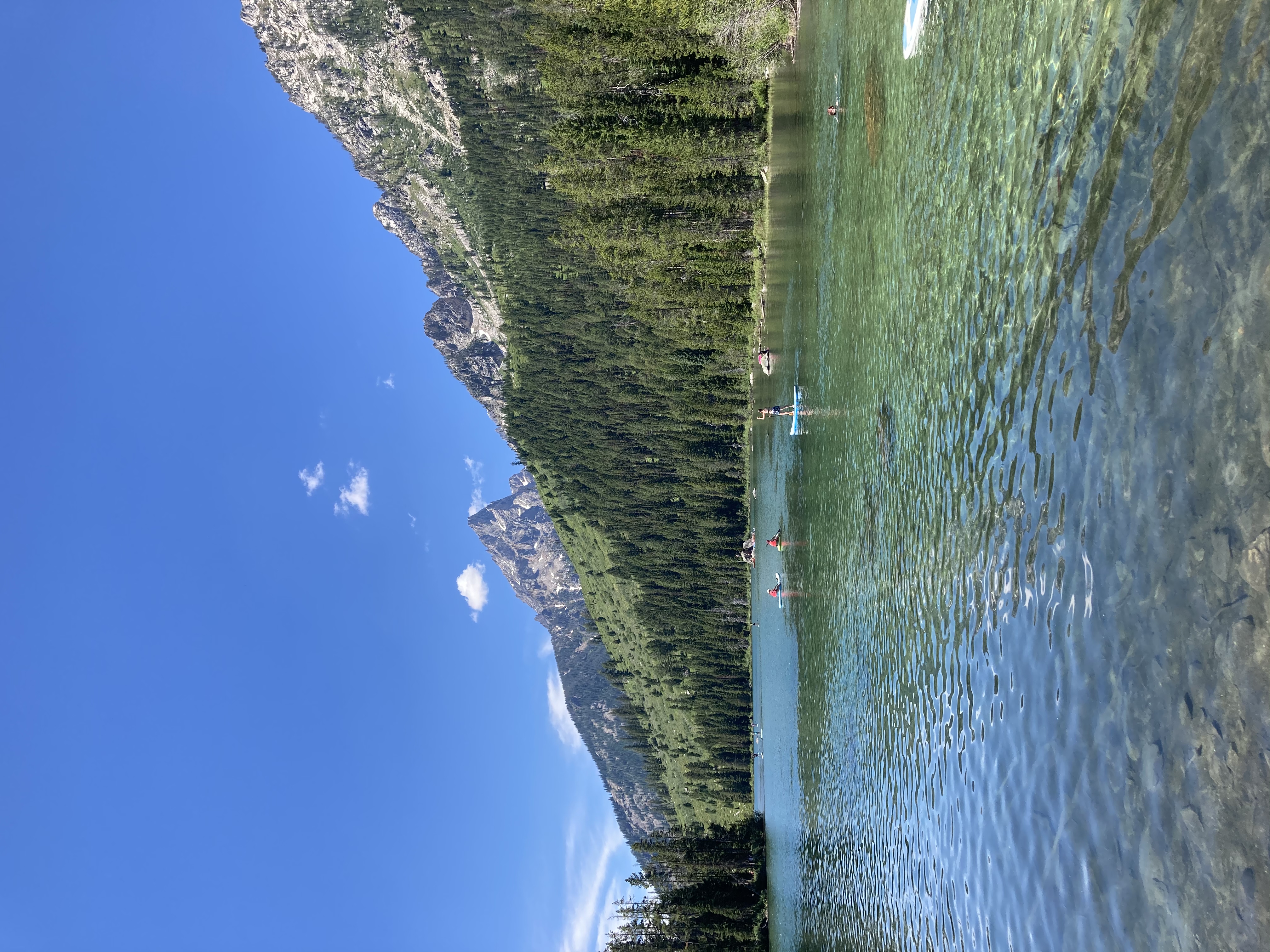 Leigh Lake via String Lake Trailhead