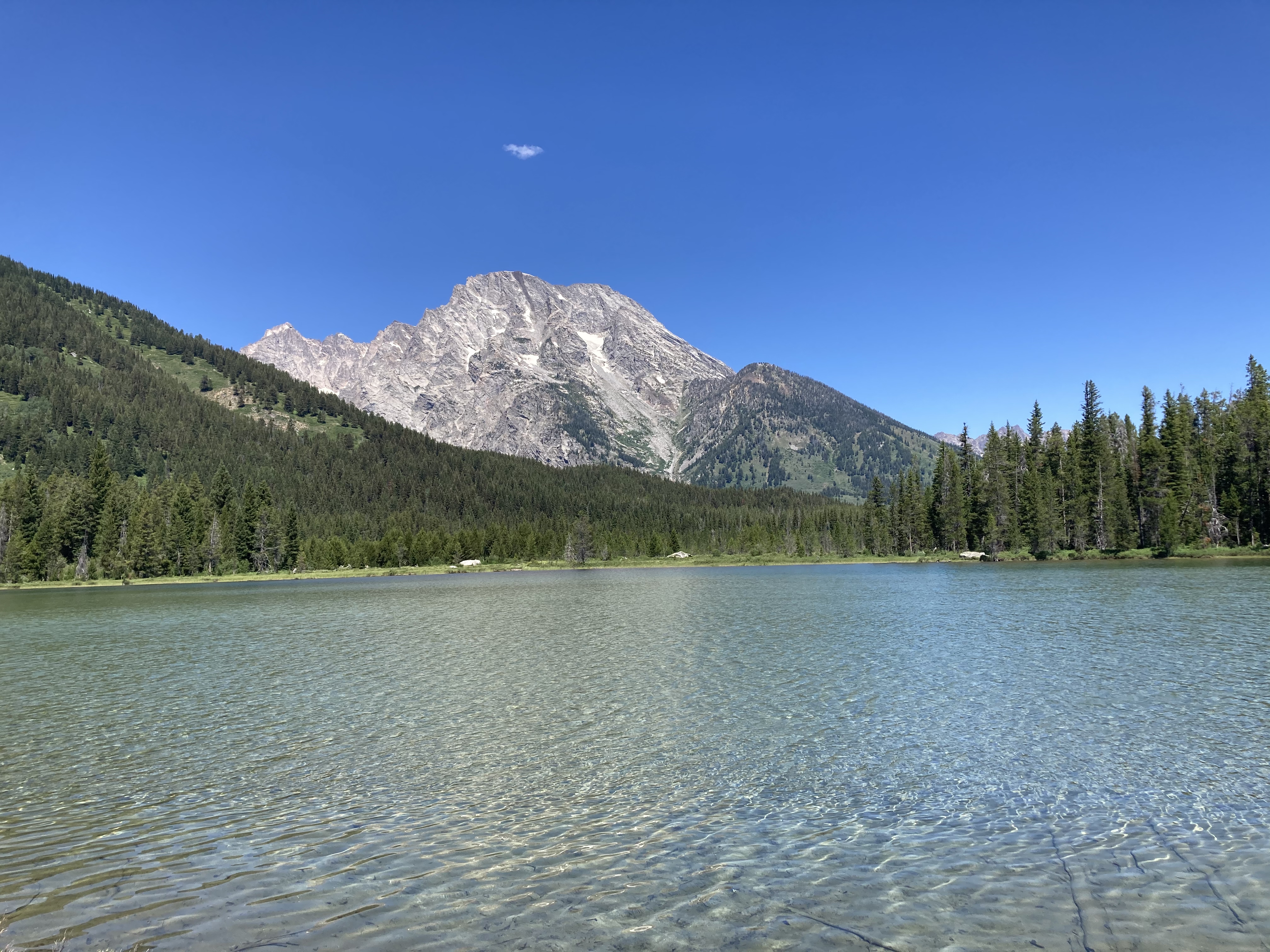 Leigh Lake via String Lake Trailhead