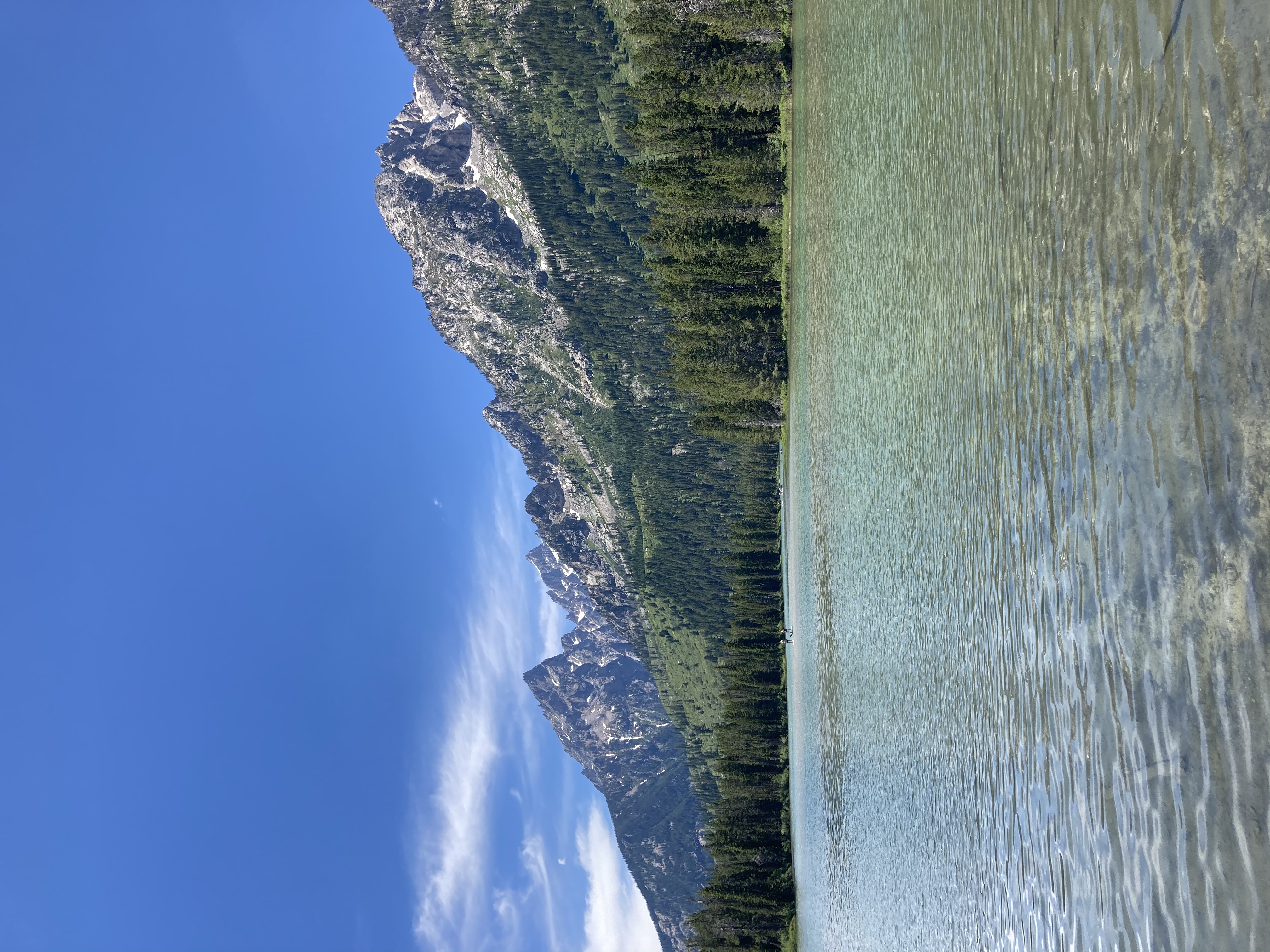 Leigh Lake via String Lake Trailhead