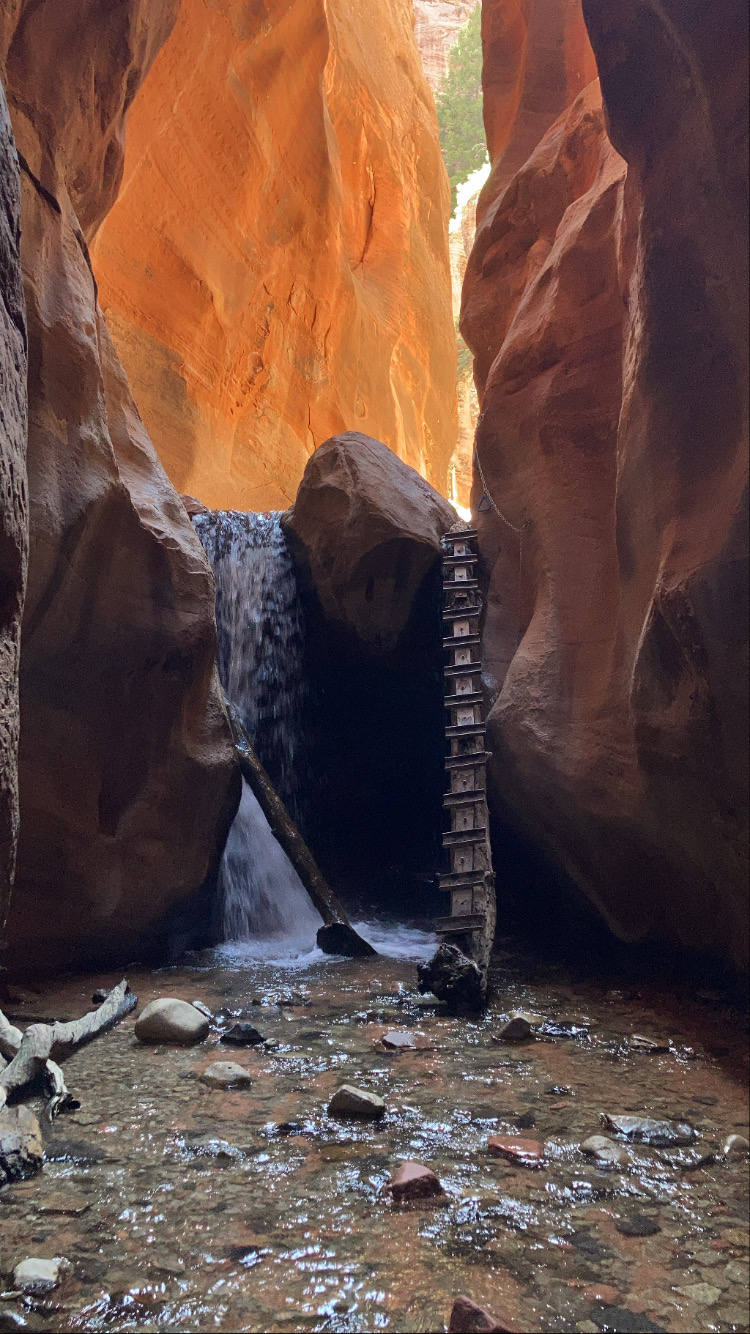 Kanarra Falls via Kanarraville Slot Canyon