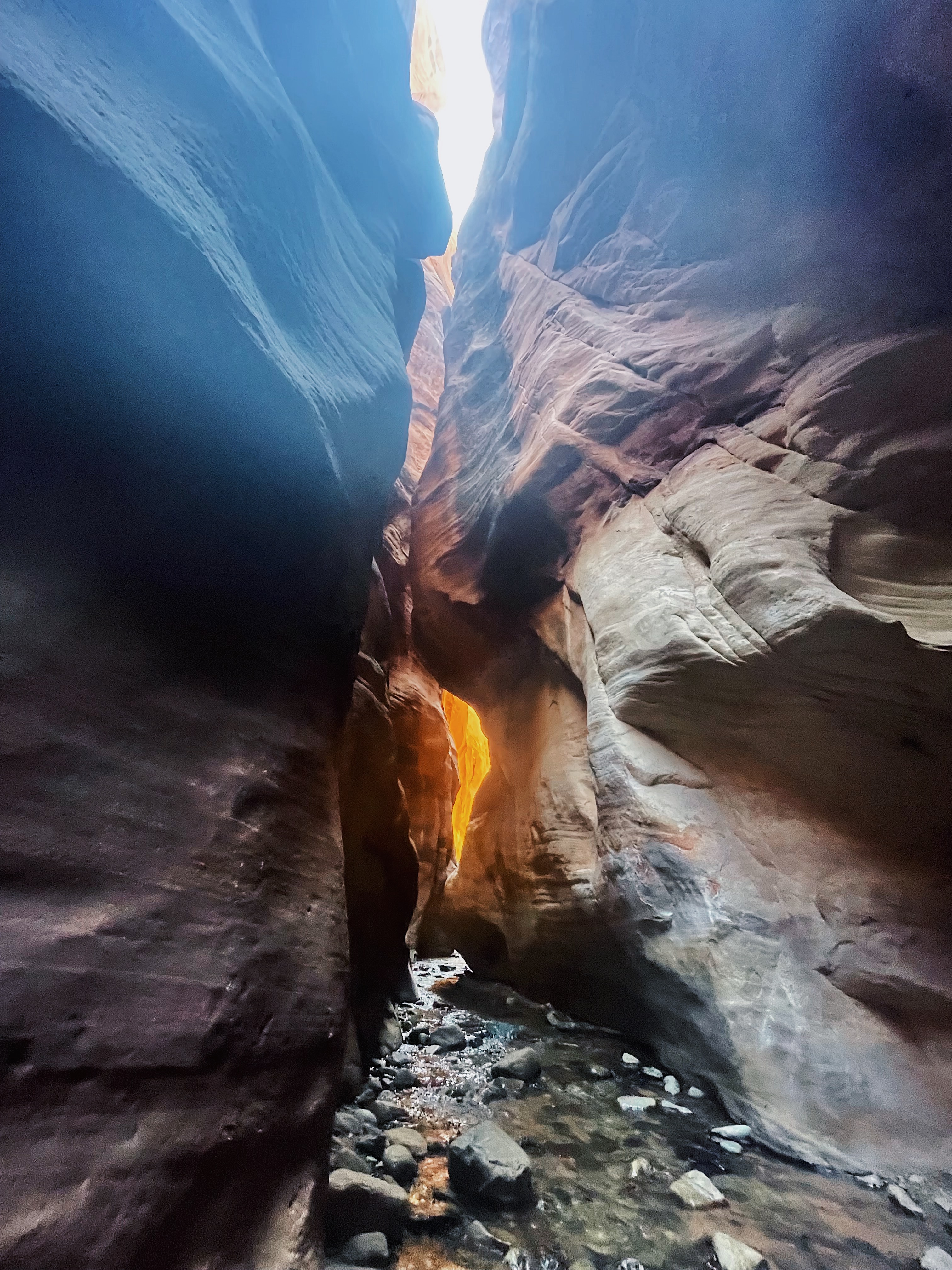 Kanarra Falls via Kanarraville Slot Canyon