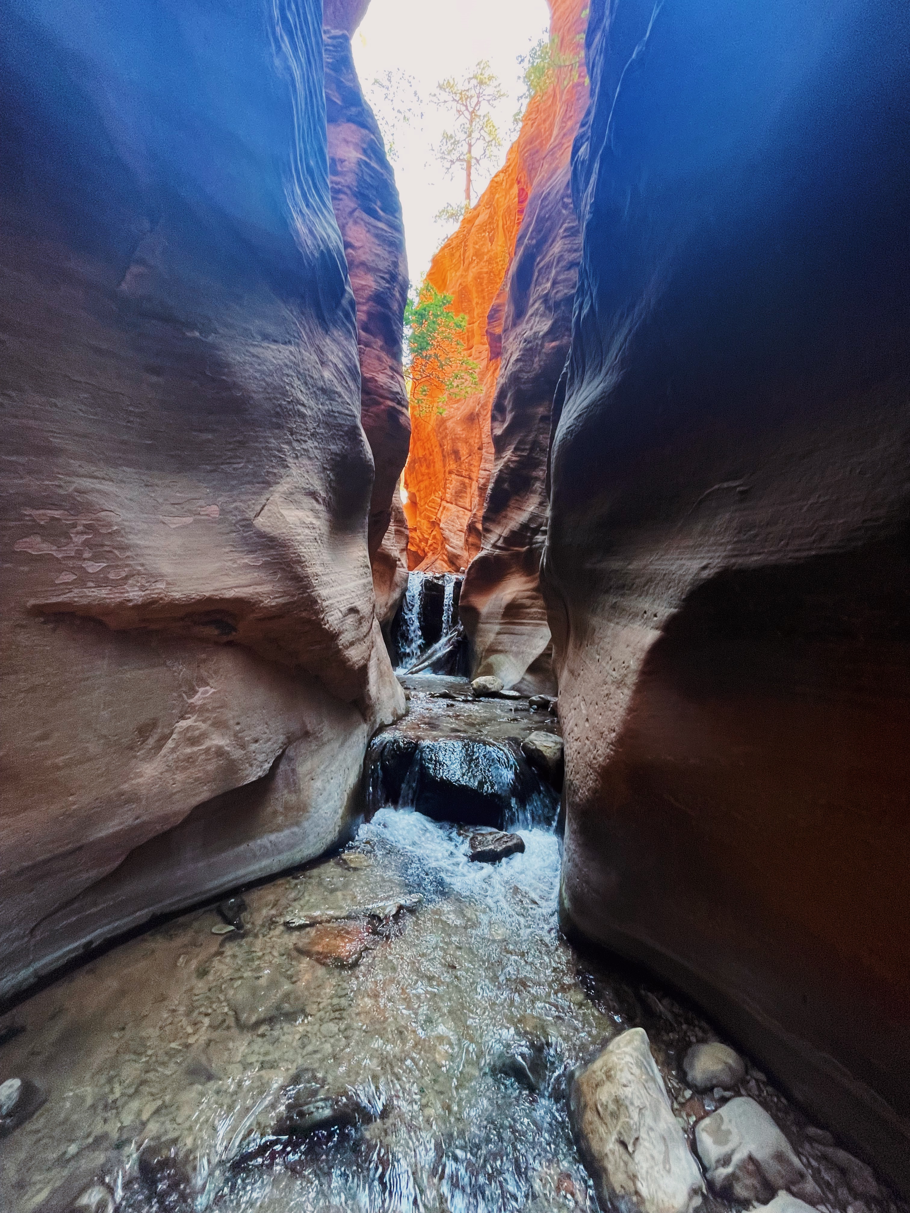 Kanarra Falls via Kanarraville Slot Canyon