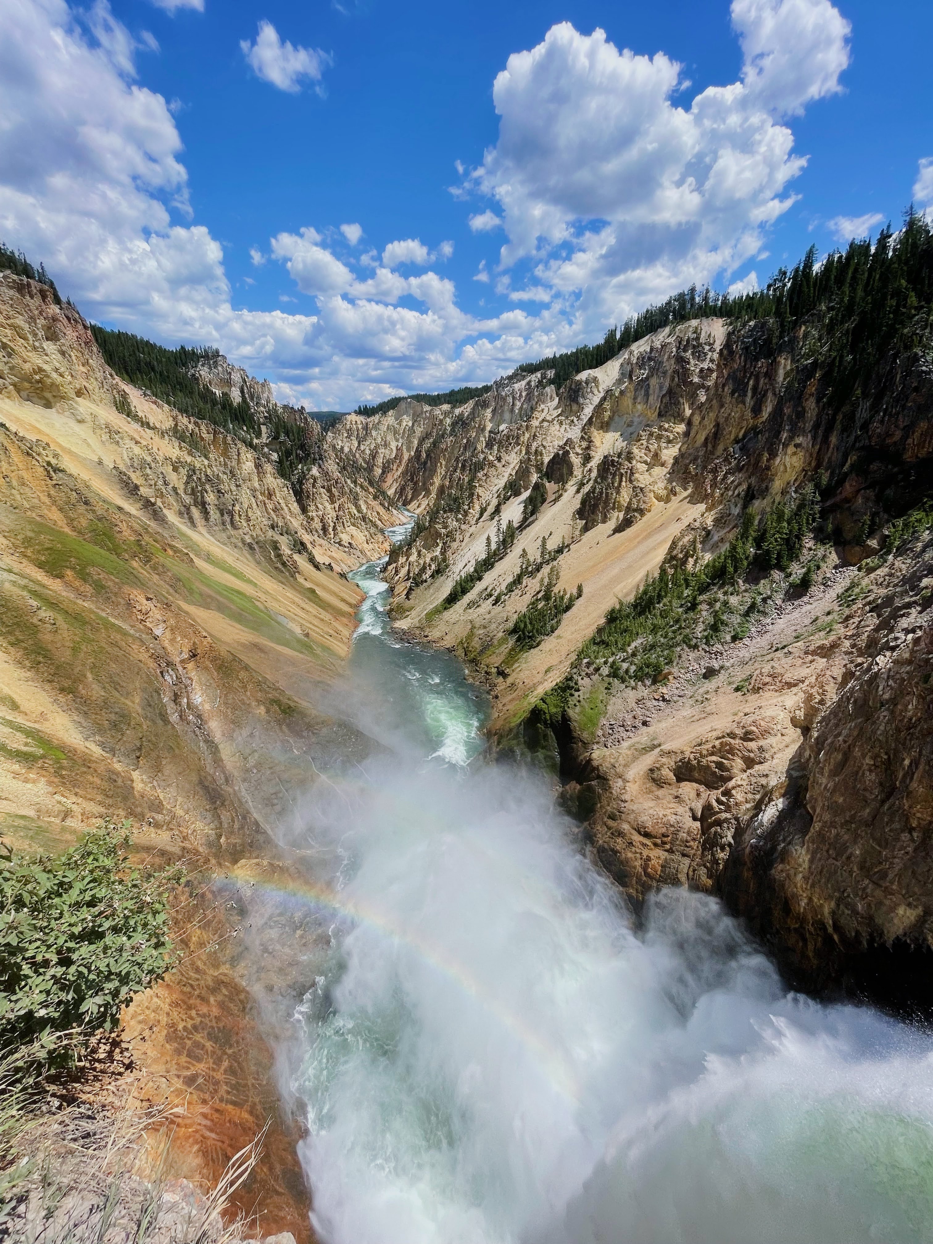 Canyon Rim South Trail to Artist Point