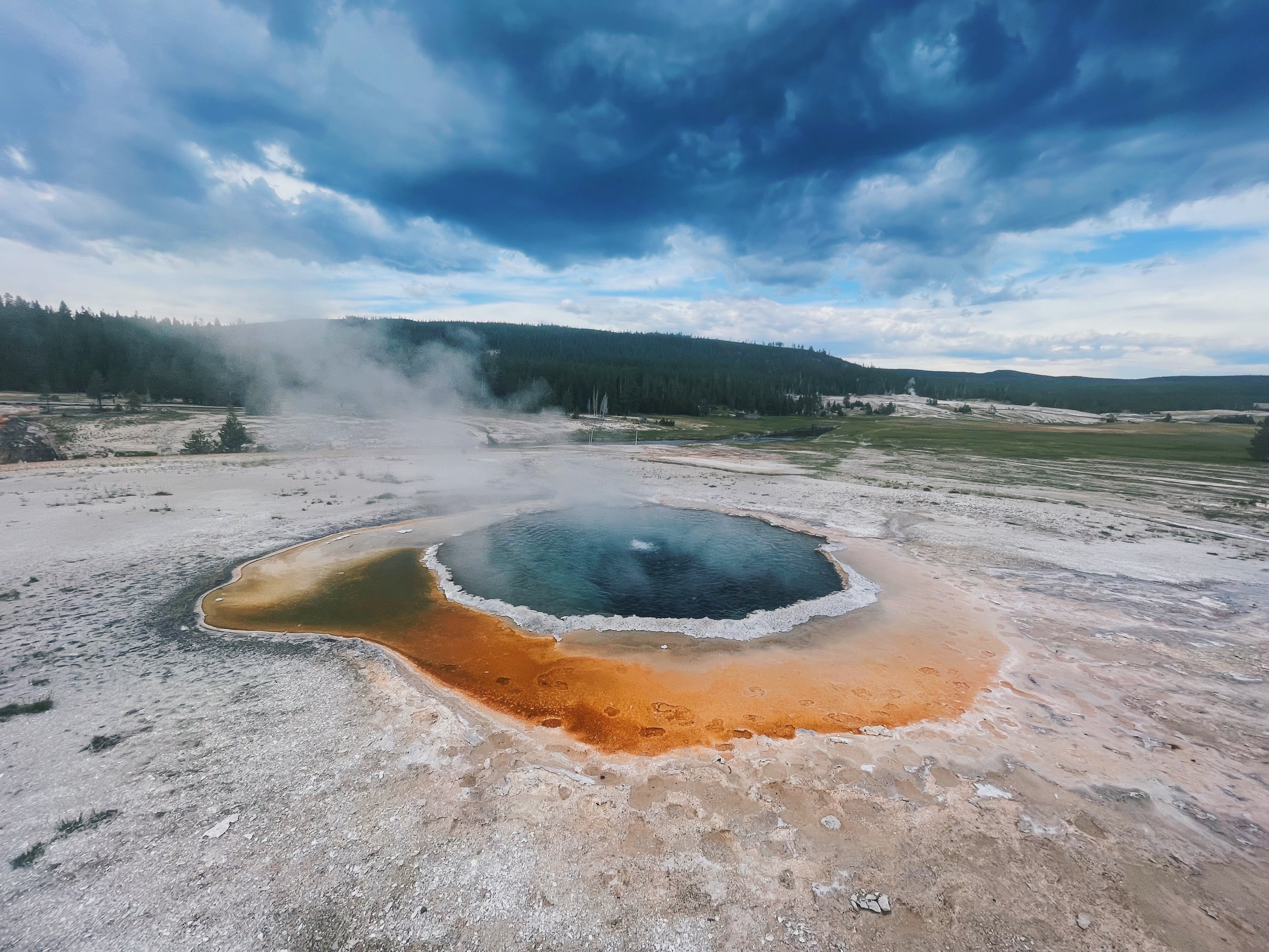 Upper Geyser Basin Old Faithful Observation Point Loop