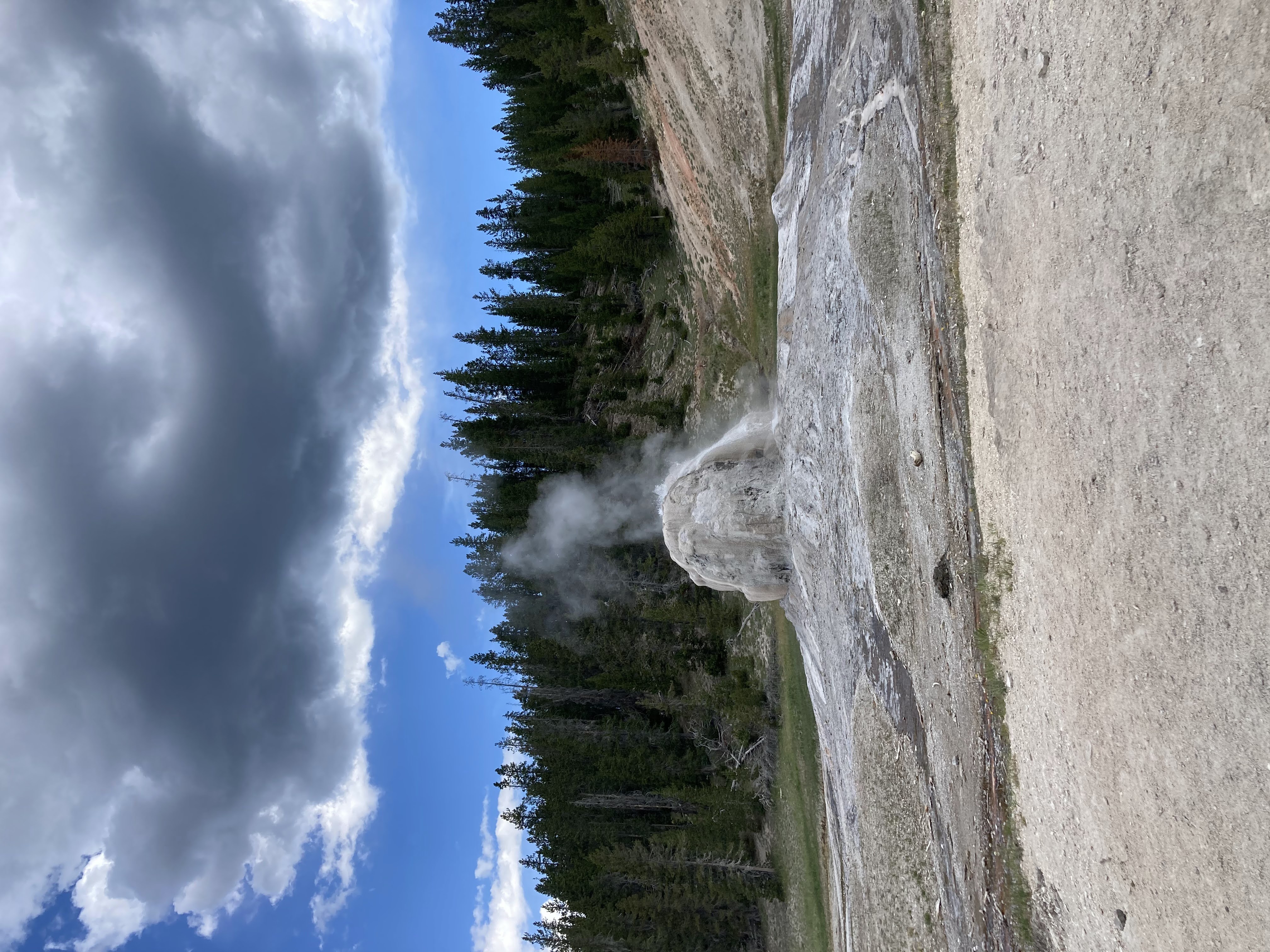 Upper Geyser Basin Old Faithful Observation Point Loop