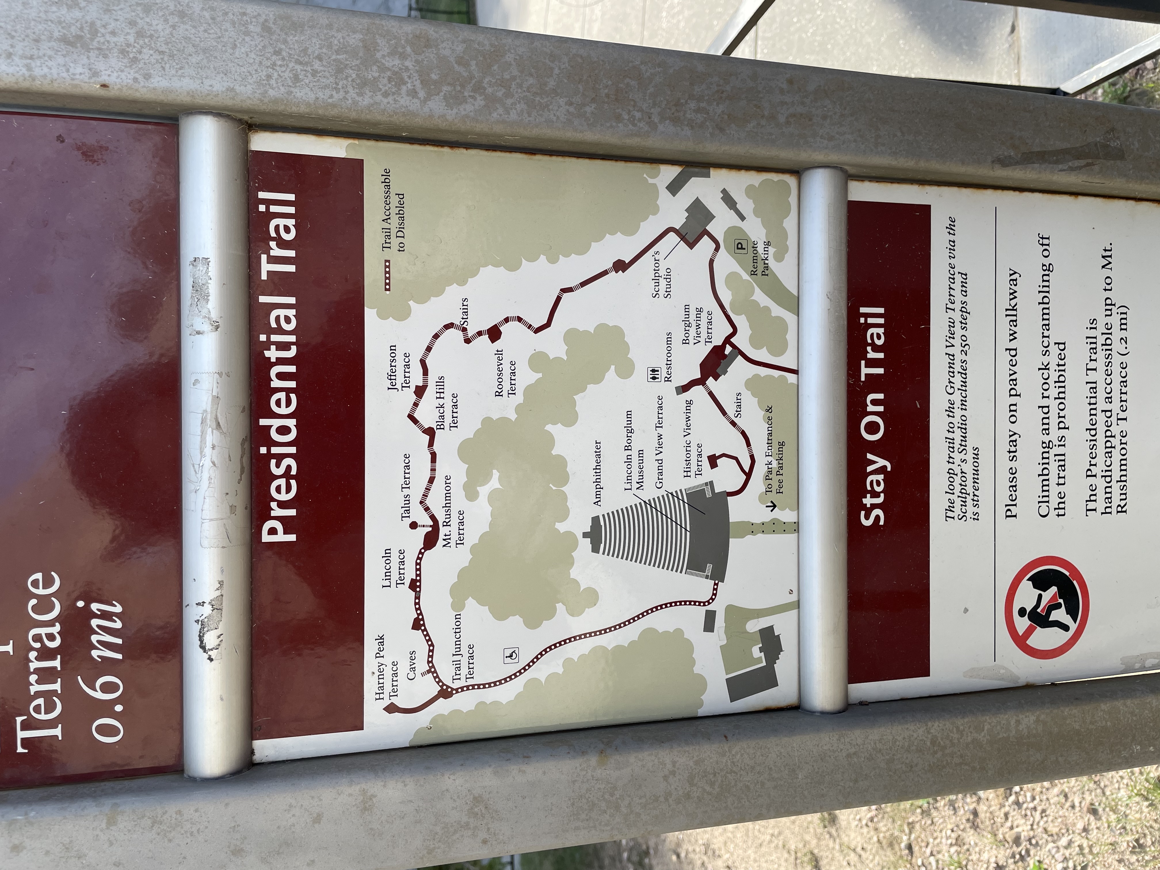 Presidential Trail at Mount Rushmore
