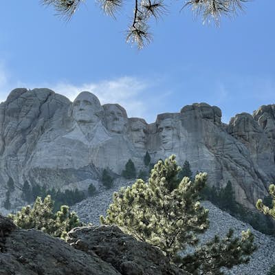 Presidential Trail at Mount Rushmore