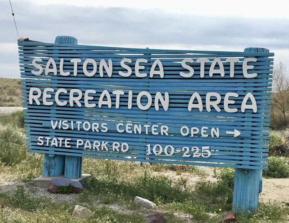 Camp at the Salton Sea