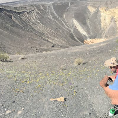 Ubehebe and Little Hebe Crater Trail