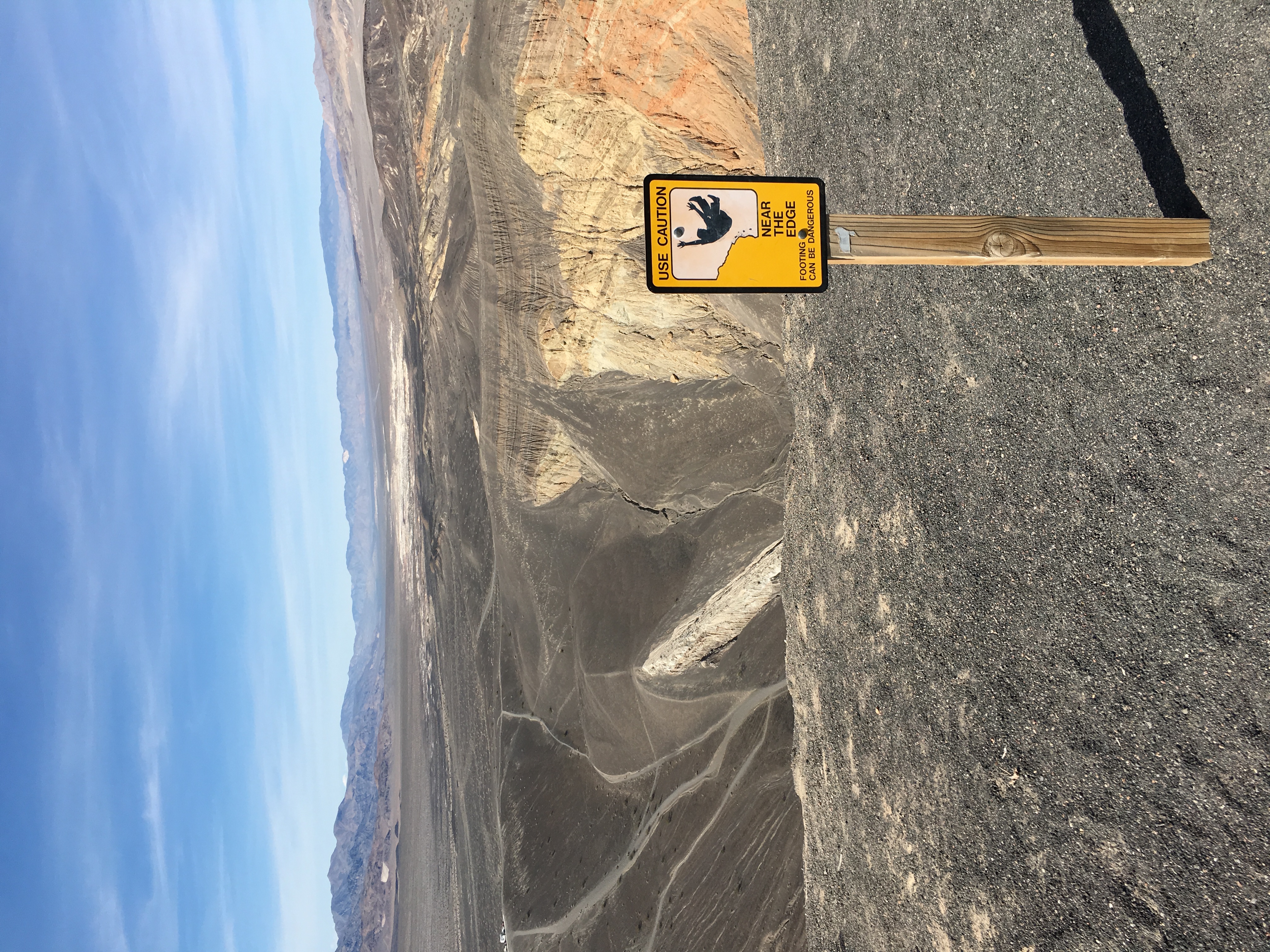 Ubehebe and Little Hebe Crater Trail