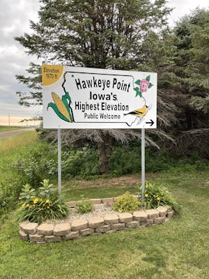 Hawkeye Point Iowa