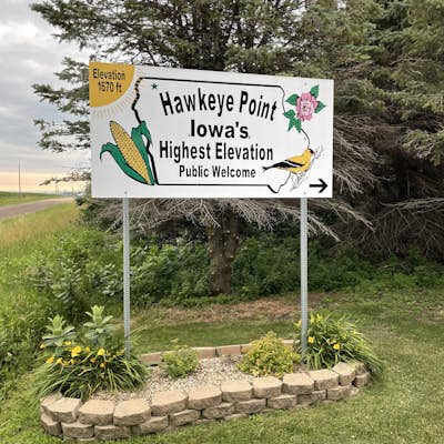 Hawkeye Point Iowa