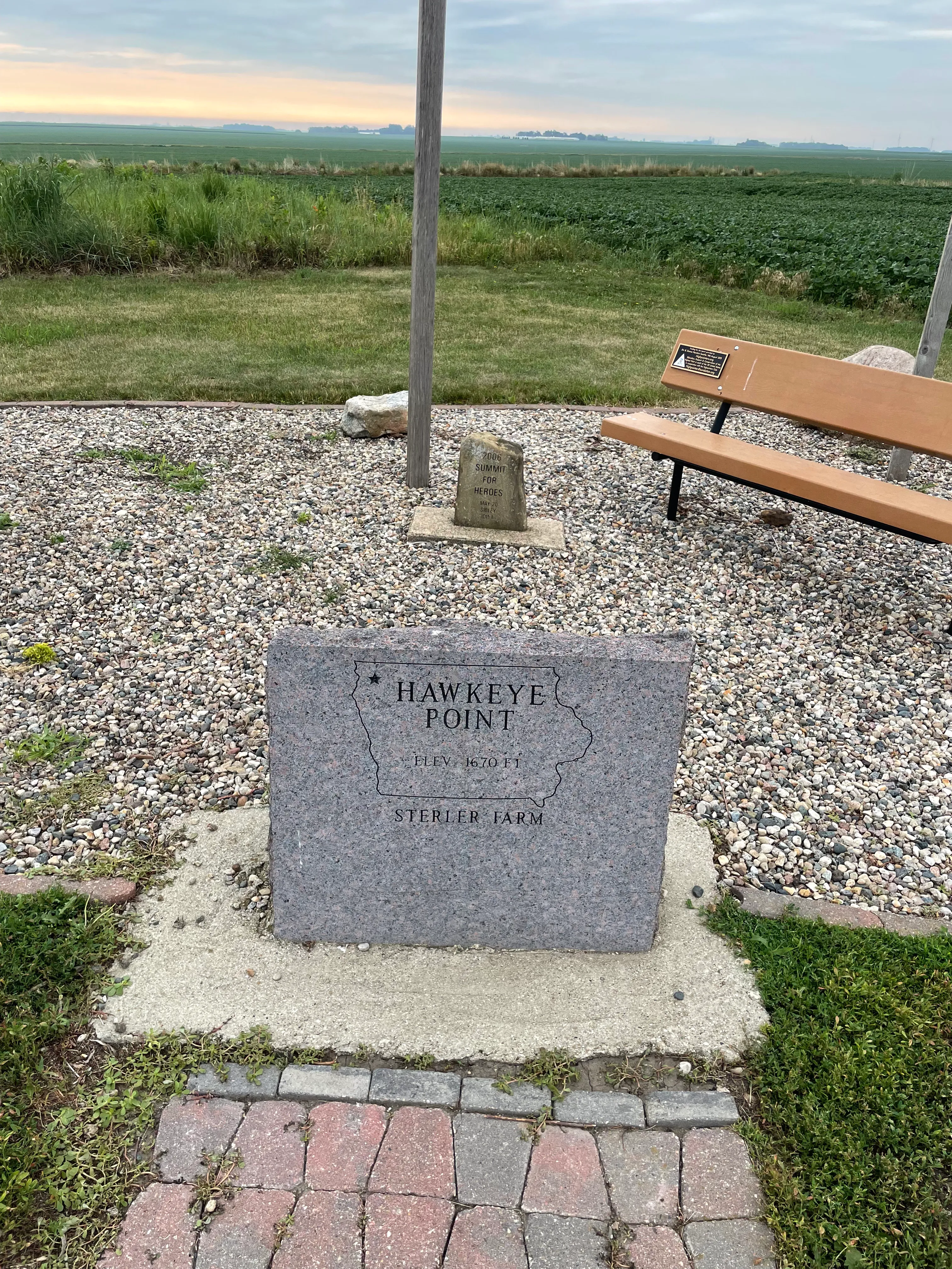 Hawkeye Point Iowa