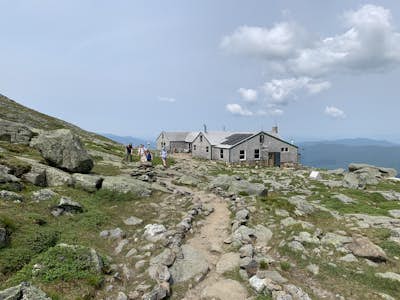 Lake of the Clouds from Mount Washington Summit via Crawford Path