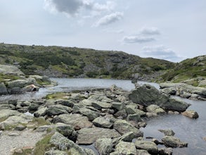 Lake of the Clouds from Mount Washington Summit via Crawford Path