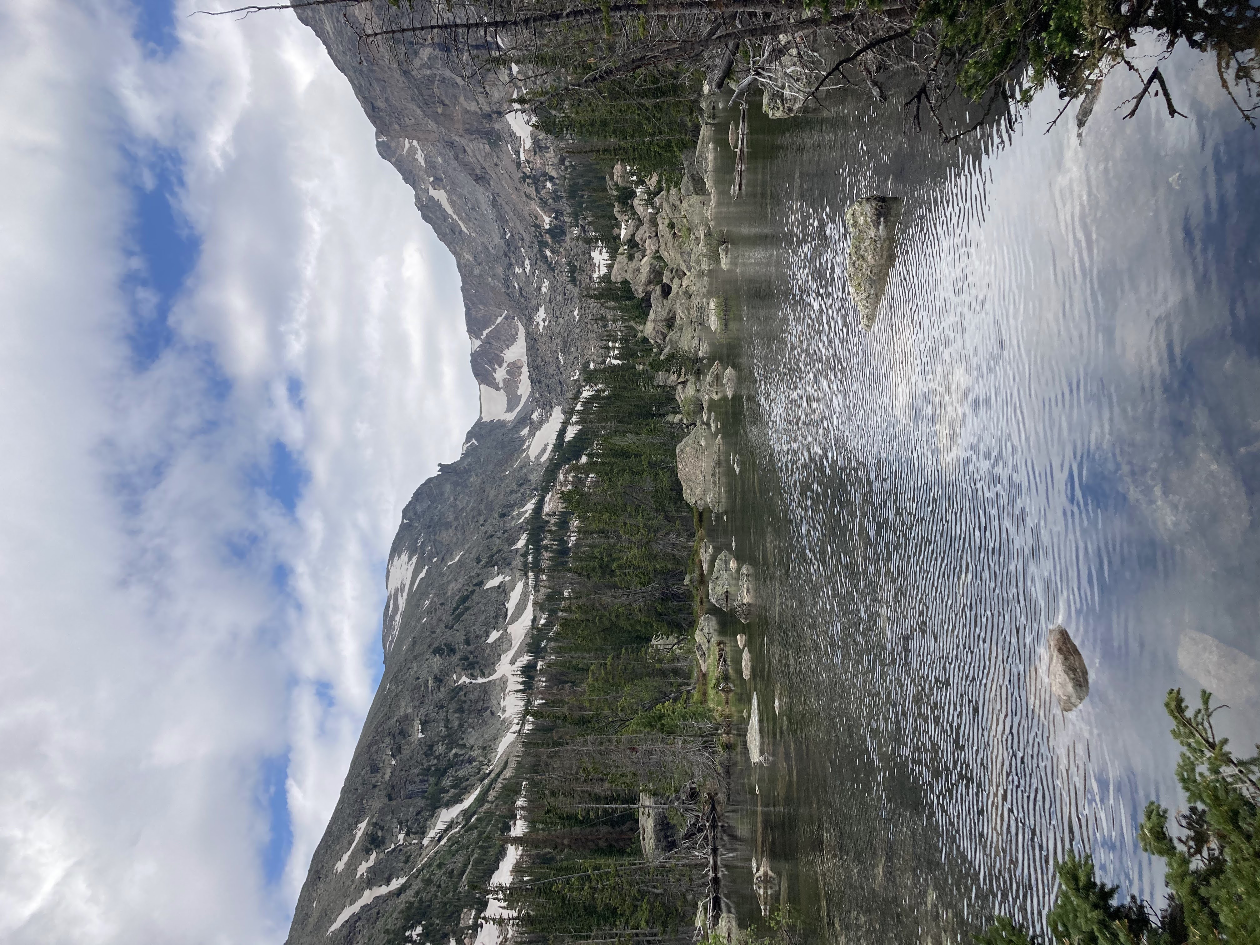 Nymph, Dream, Emerald, and Haiyaha Lakes