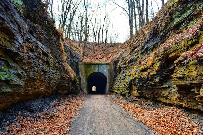 Bike the Tunnel Hill State Trail.