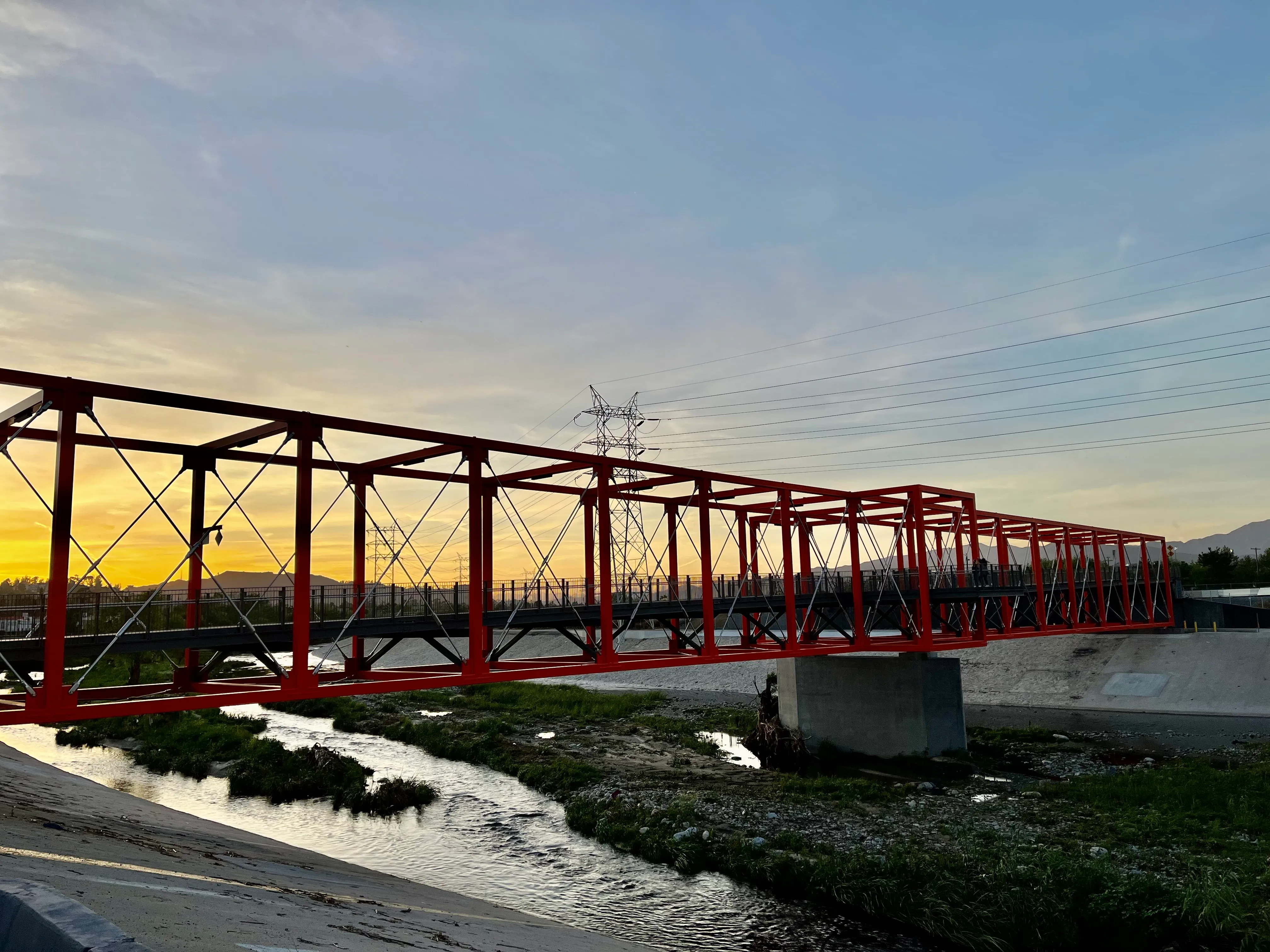 Los Angeles River: West Bank Trail
