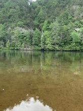 Kayak at Wilbur dam 
