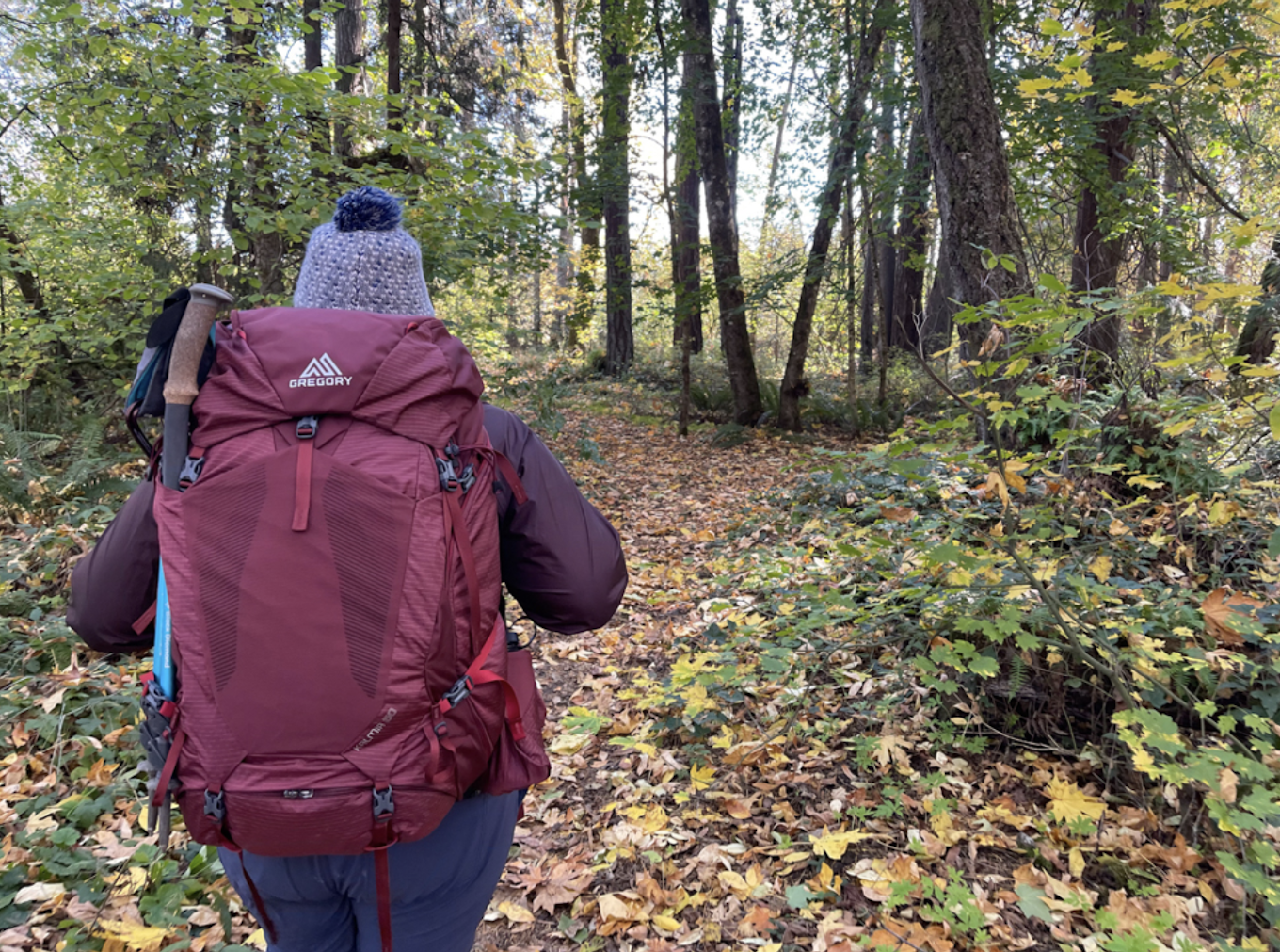 Gregory Kalmia 60 Backpack- Women's · Bordeaux Red