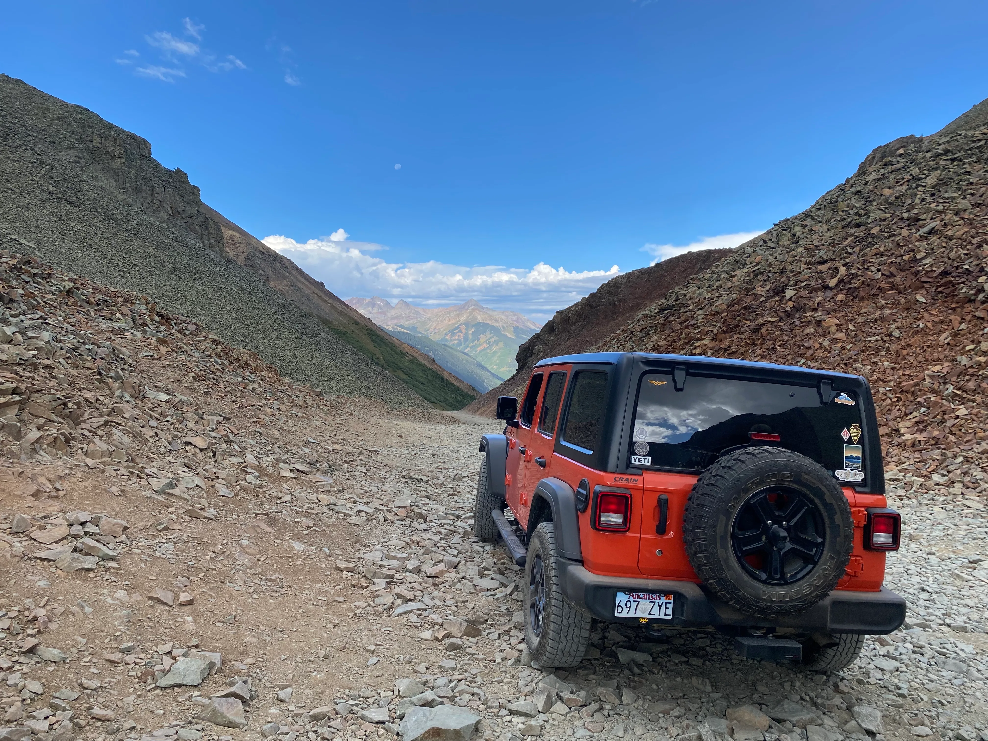 Ophir Pass Road