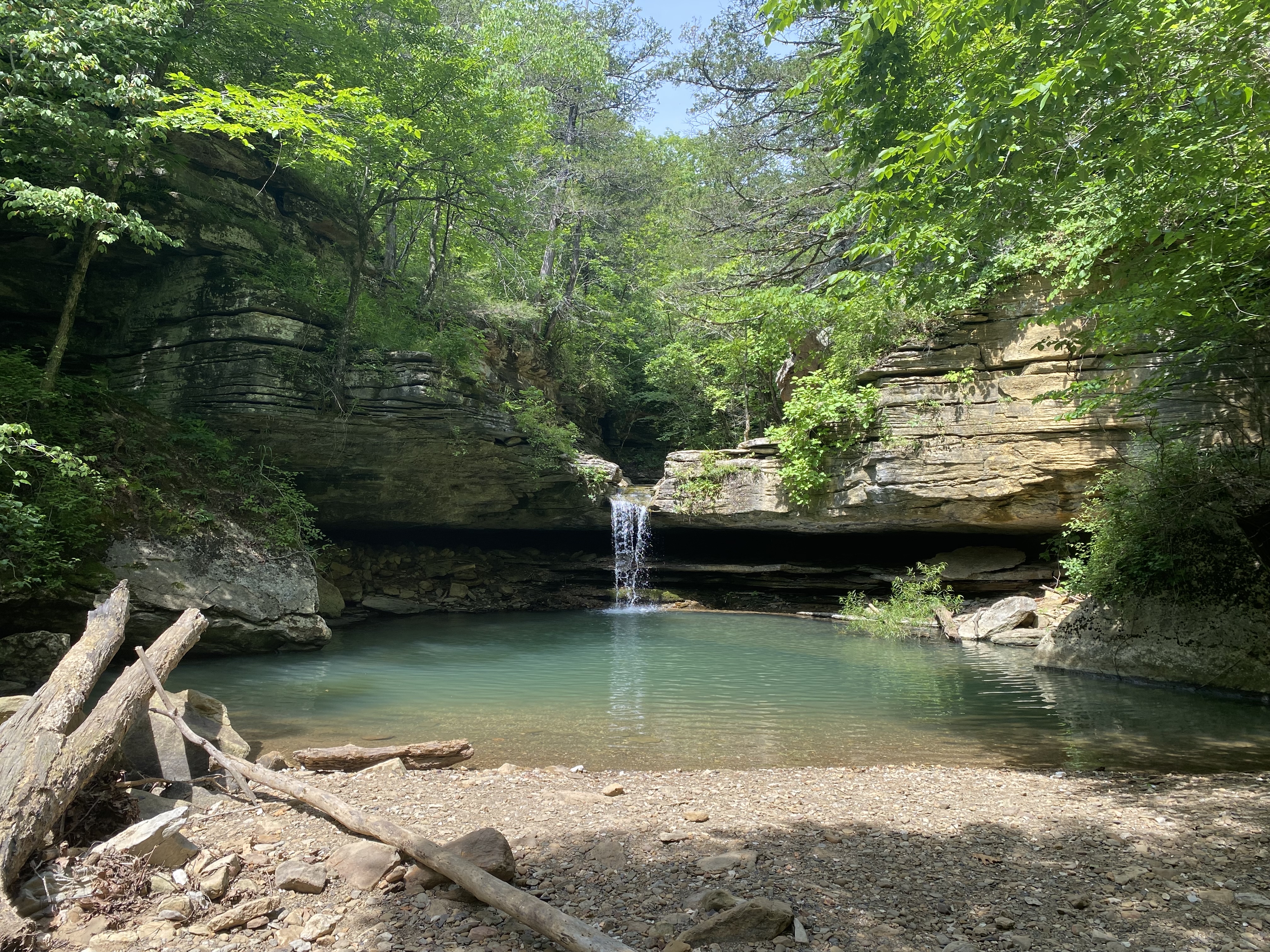 Paige Falls and Broadwater Hollow Falls