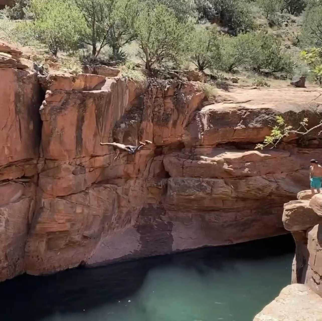 'The Crack' at Wet Beaver Creek