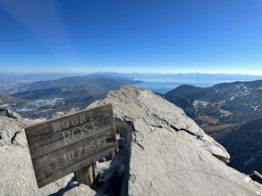 Mt. Rose Summit Loop