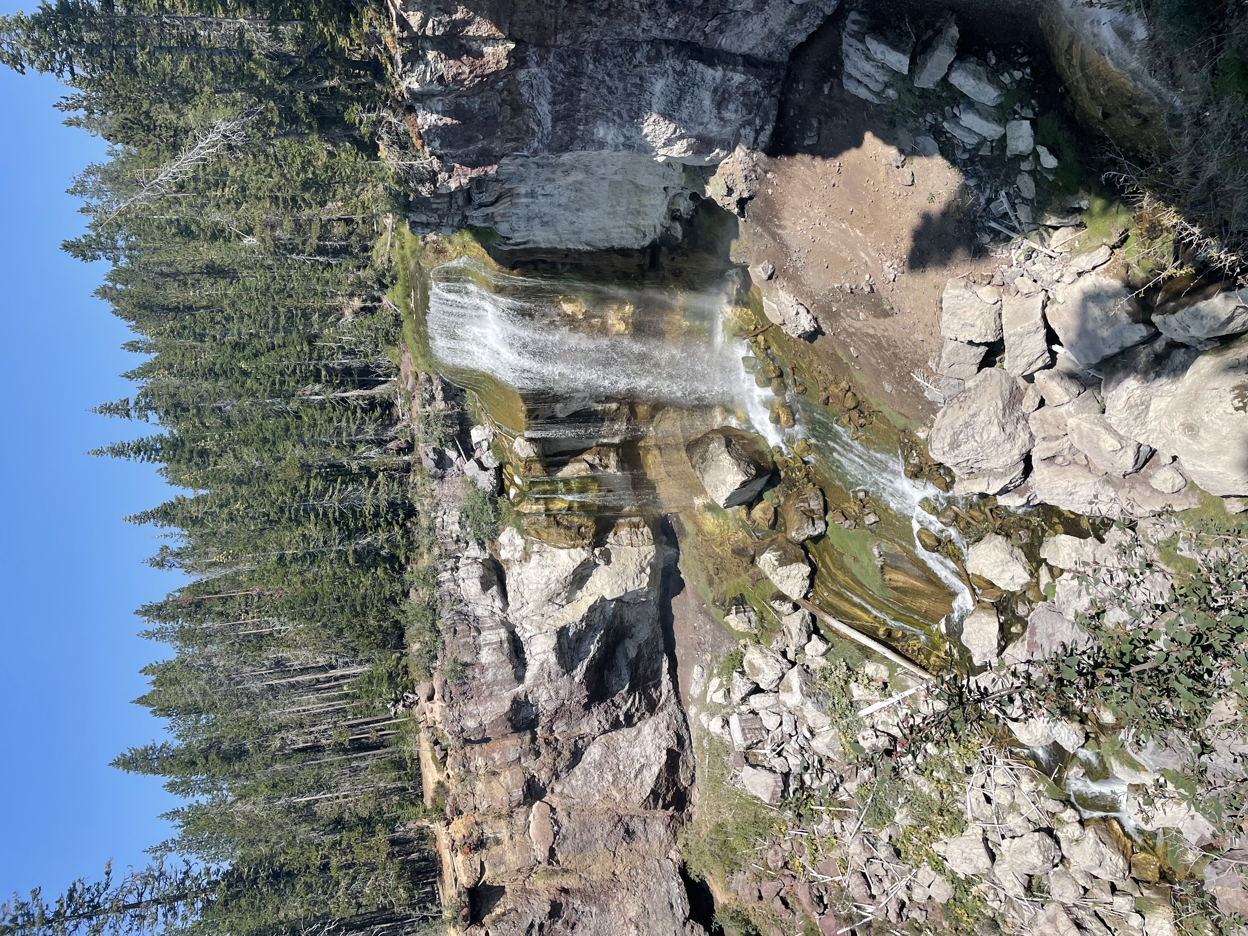 Paulina Falls Hike to Paulina Lake