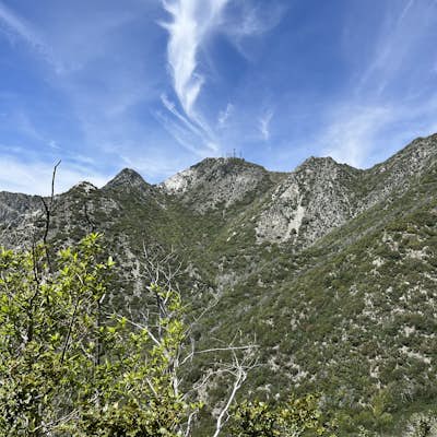 San Gabriel via Sam Merrill and Mount Lowe Trails