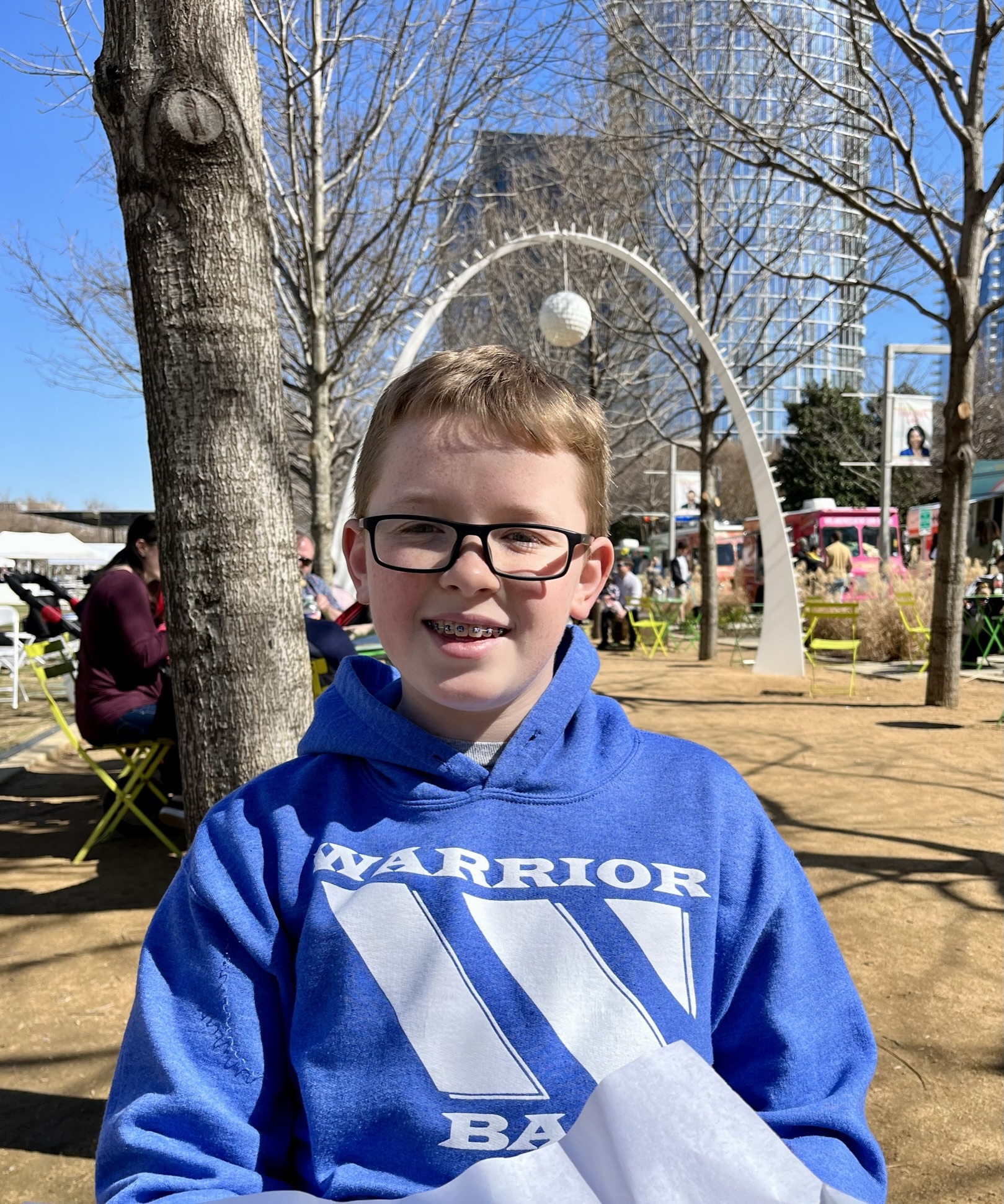 Relax at Klyde Warren Park