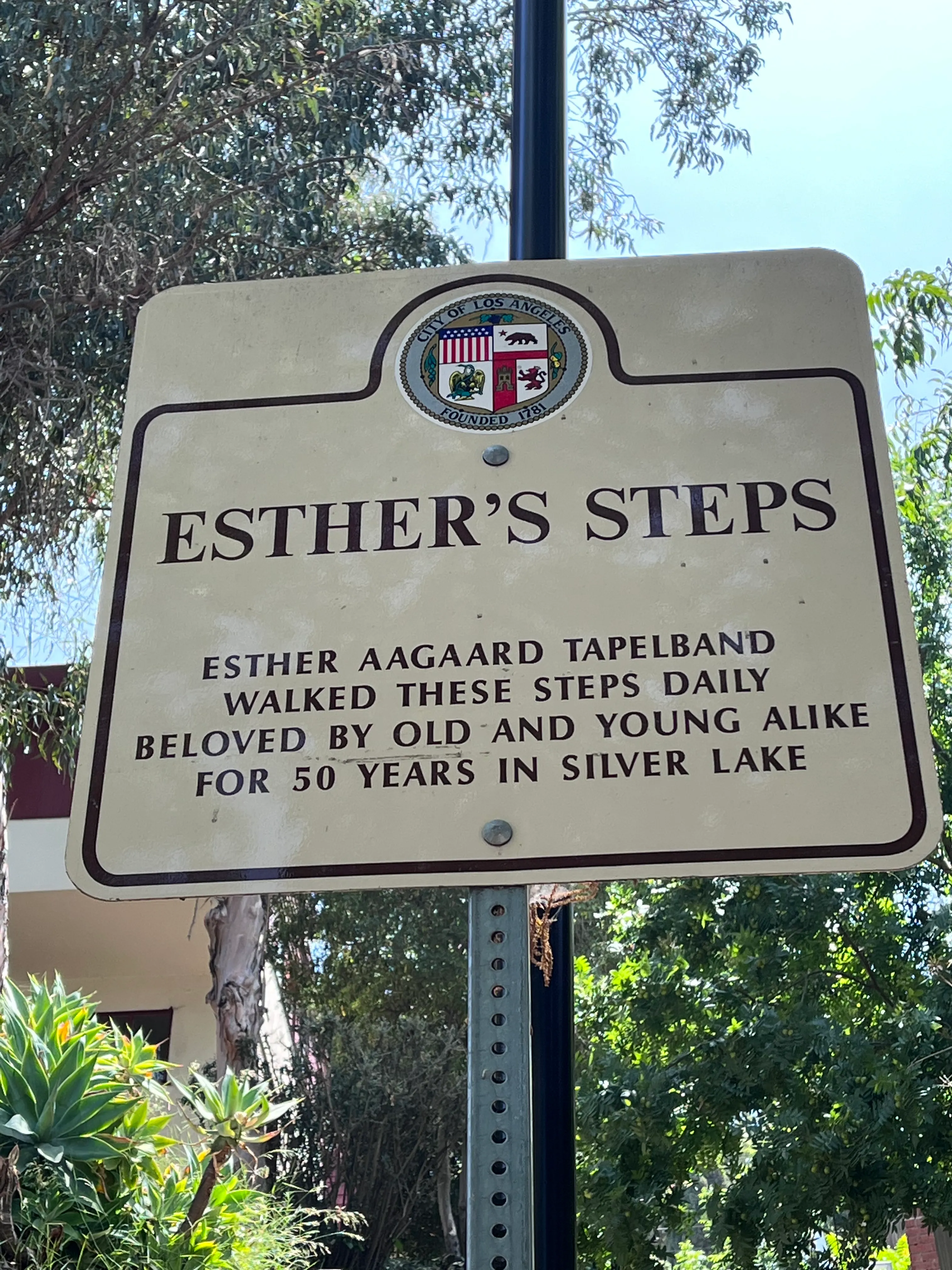 Landa St Stairs (Esther's Steps)