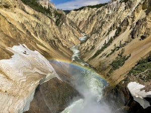 Brink of the Lower Falls Trail