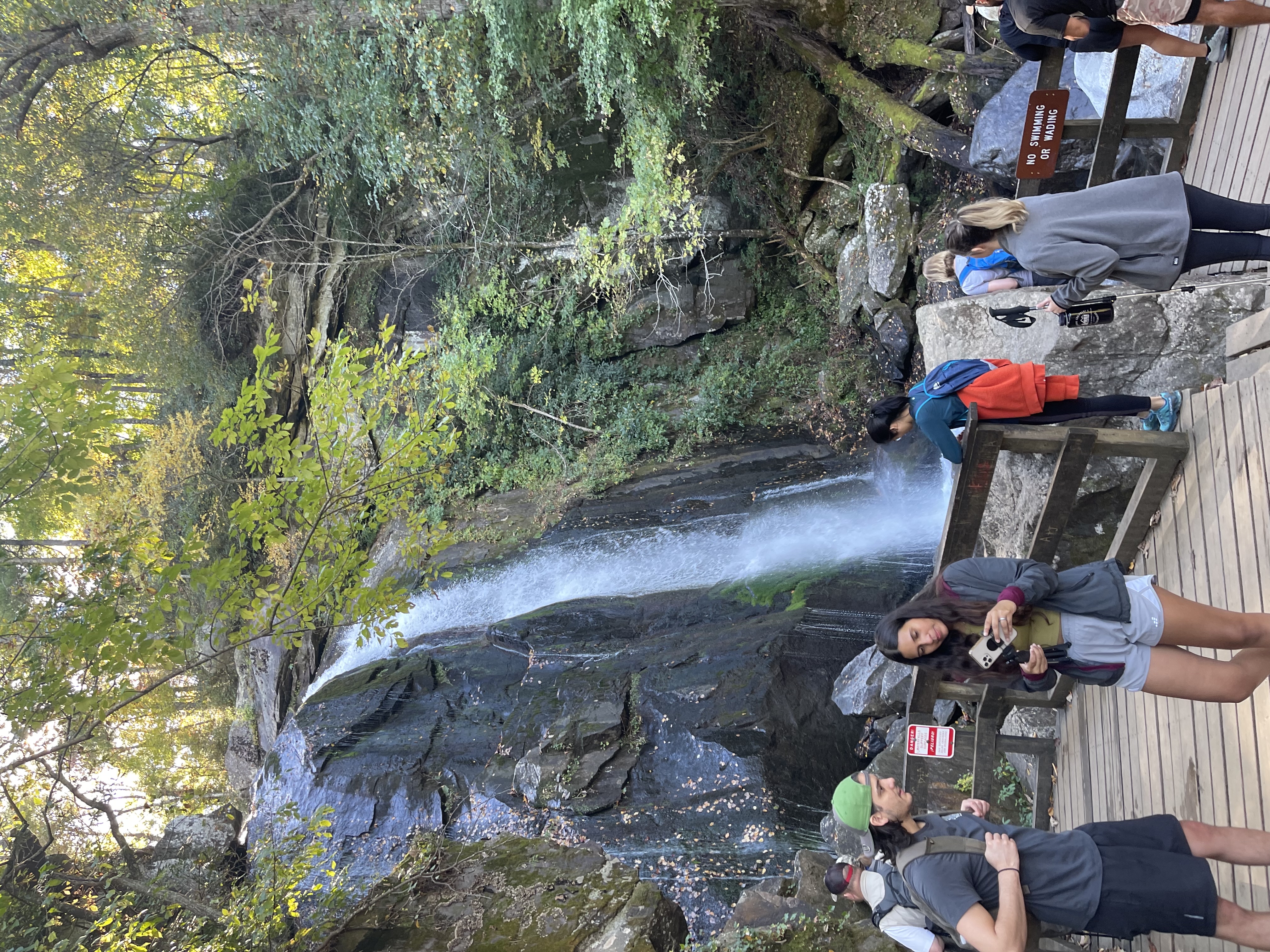 High Shoals Waterfall and H.Q. Loop Trail, Connelly Springs, North Carolina