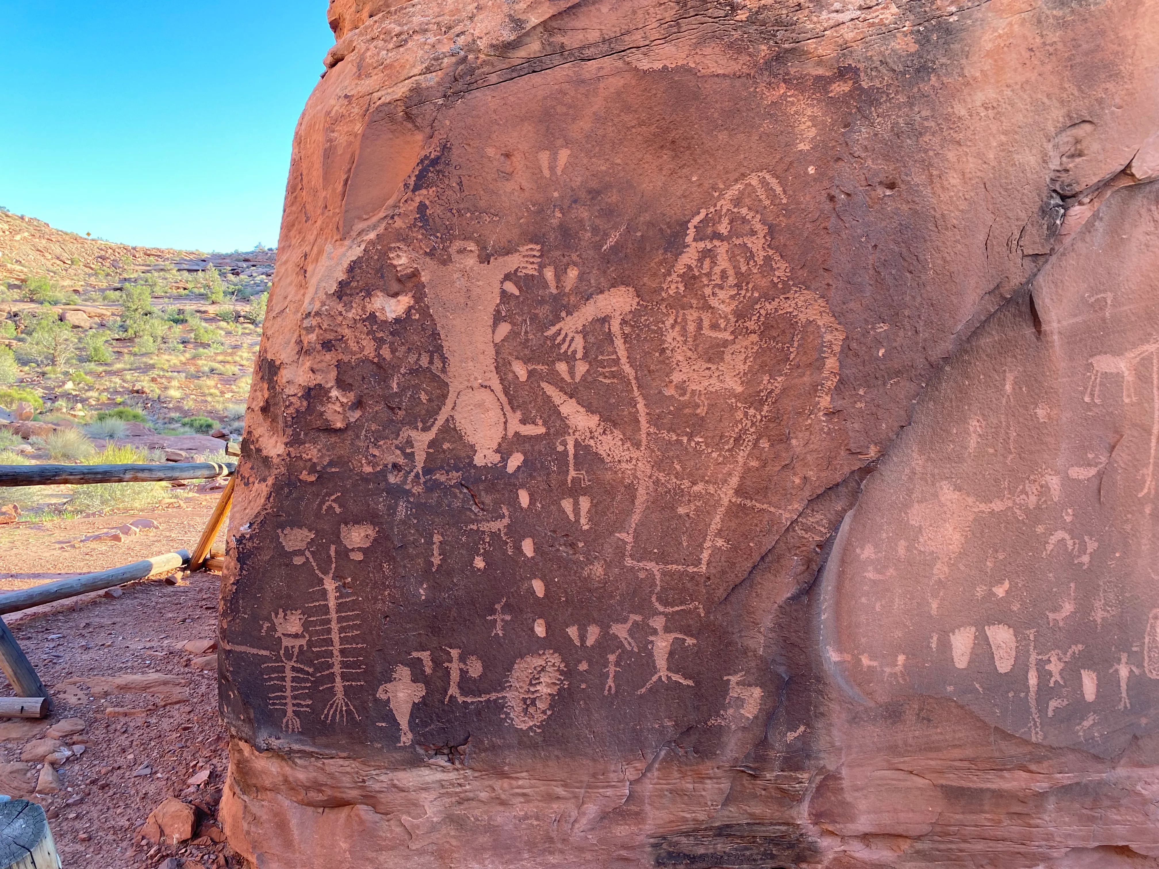 View the Petroglyphs at Birthing Rock