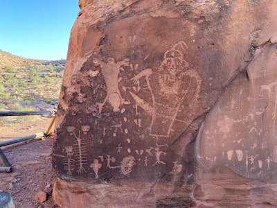 View the Petroglyphs at Birthing Rock