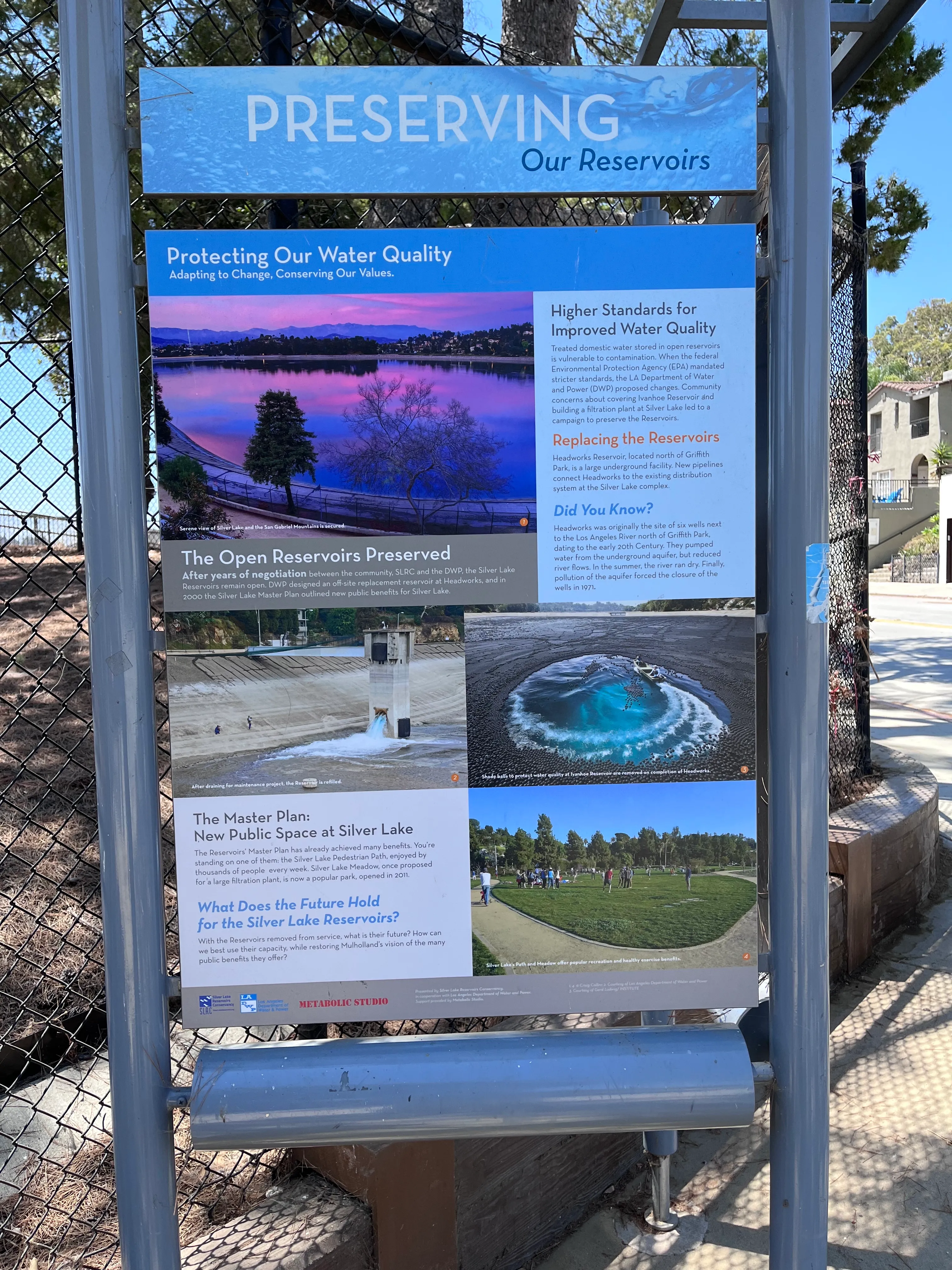 Silver Lake Reservoir Trail