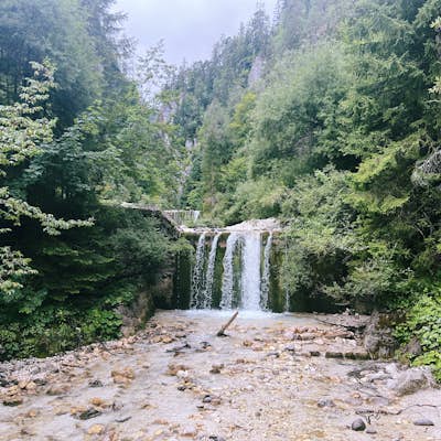Hike to the Martuljek Waterfalls