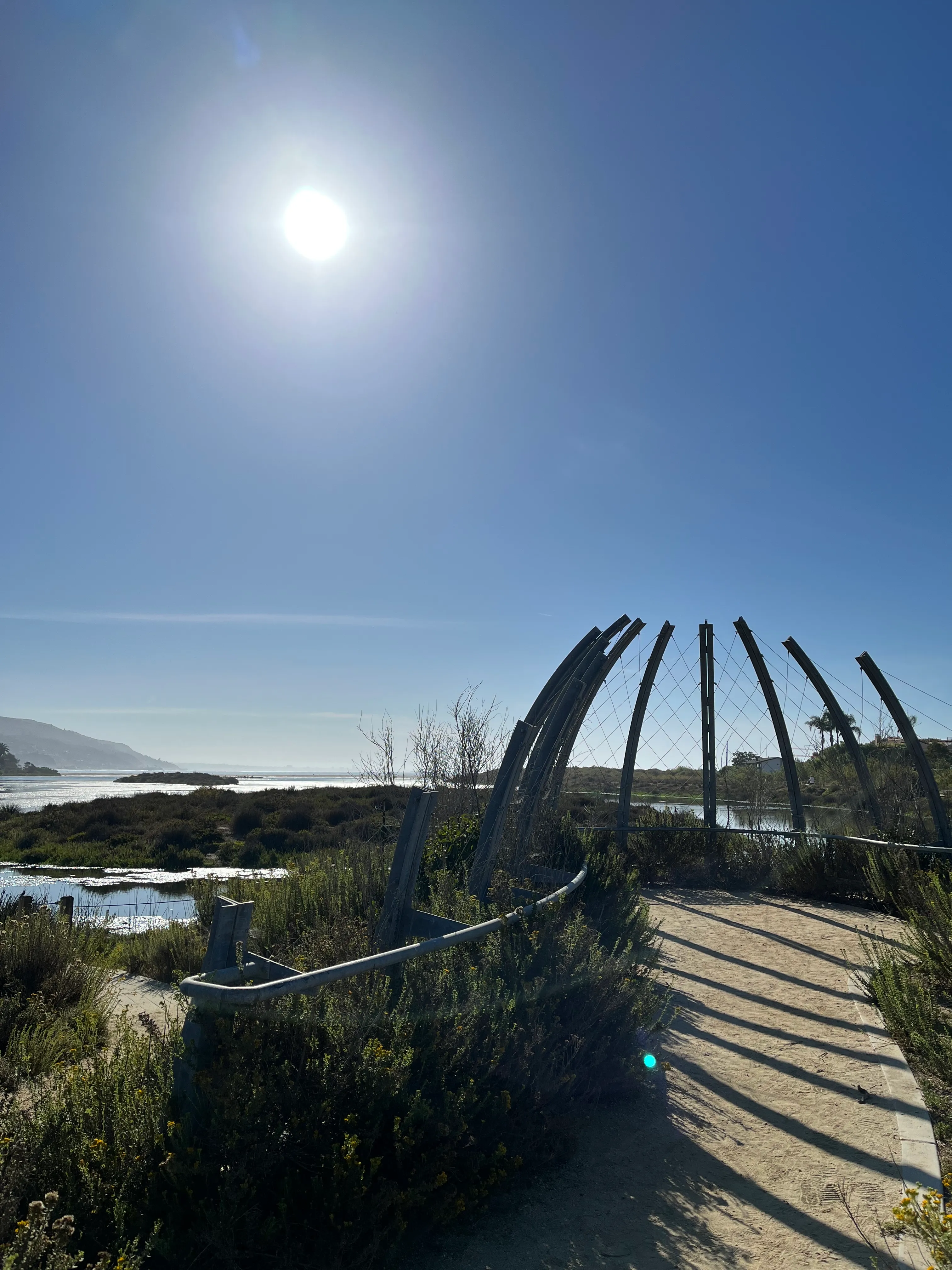 The Malibu Lagoon State Beach
