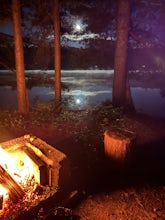 Camp at Fish Creek Pond