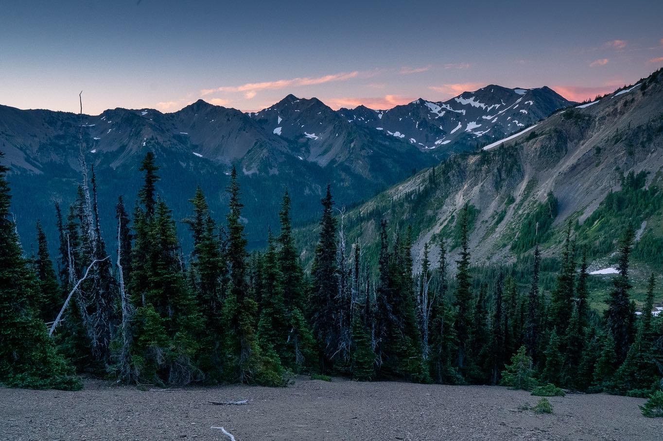 Badger Valley Trail to Grand Pass Trail Loop