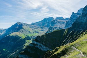 Walenpfad Trail from Brunnihutte