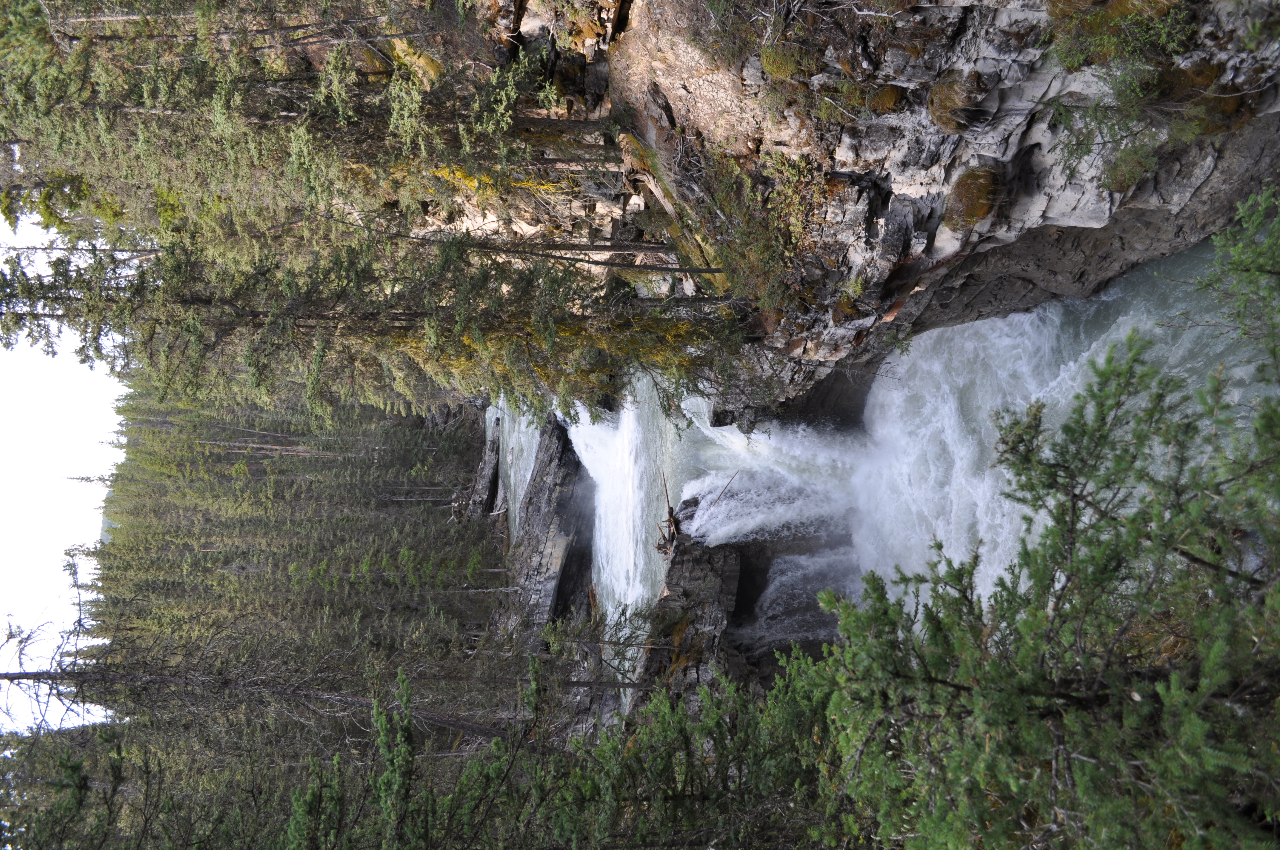 Johnston Canyon Lower and Upper Falls