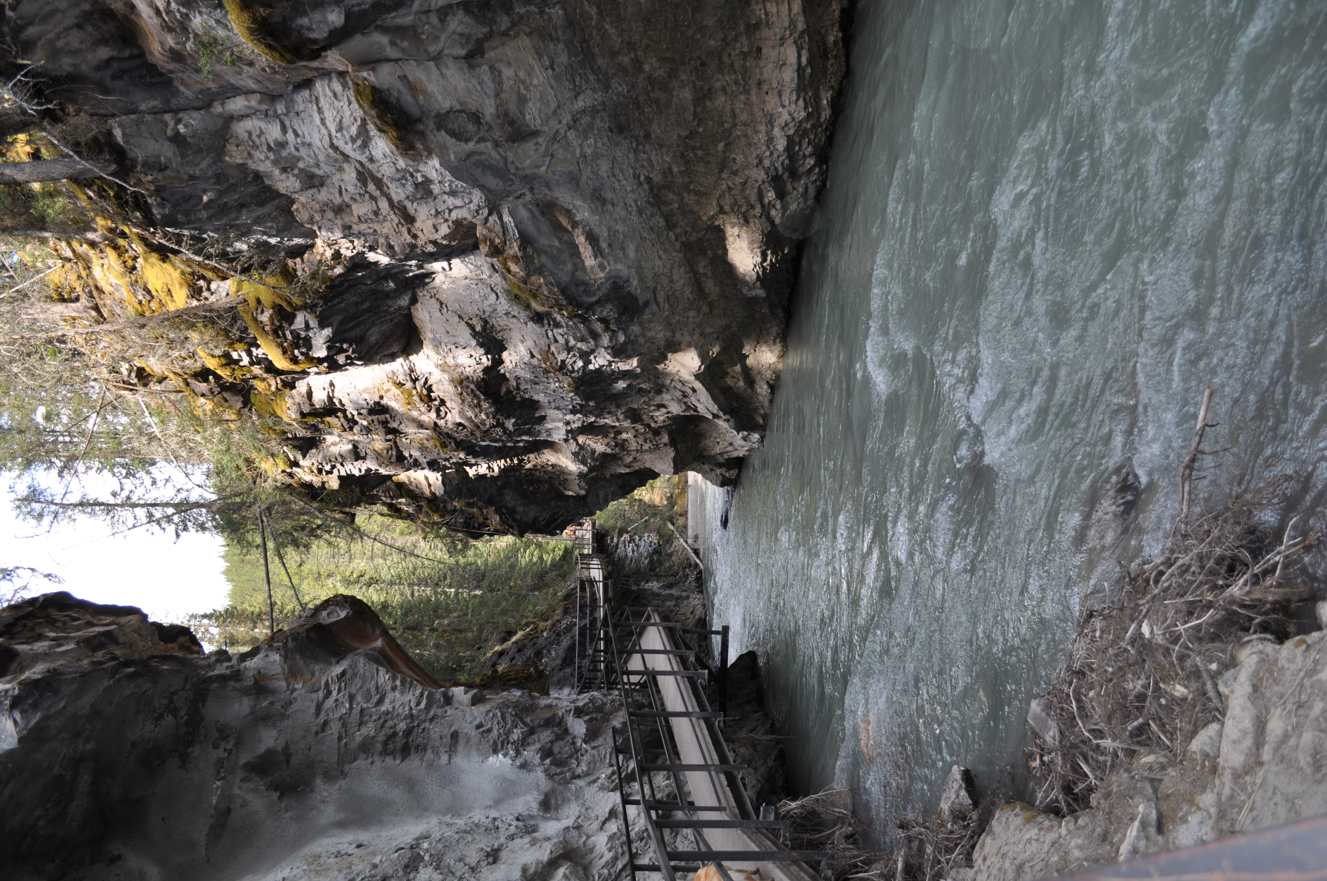 Johnston Canyon Lower and Upper Falls
