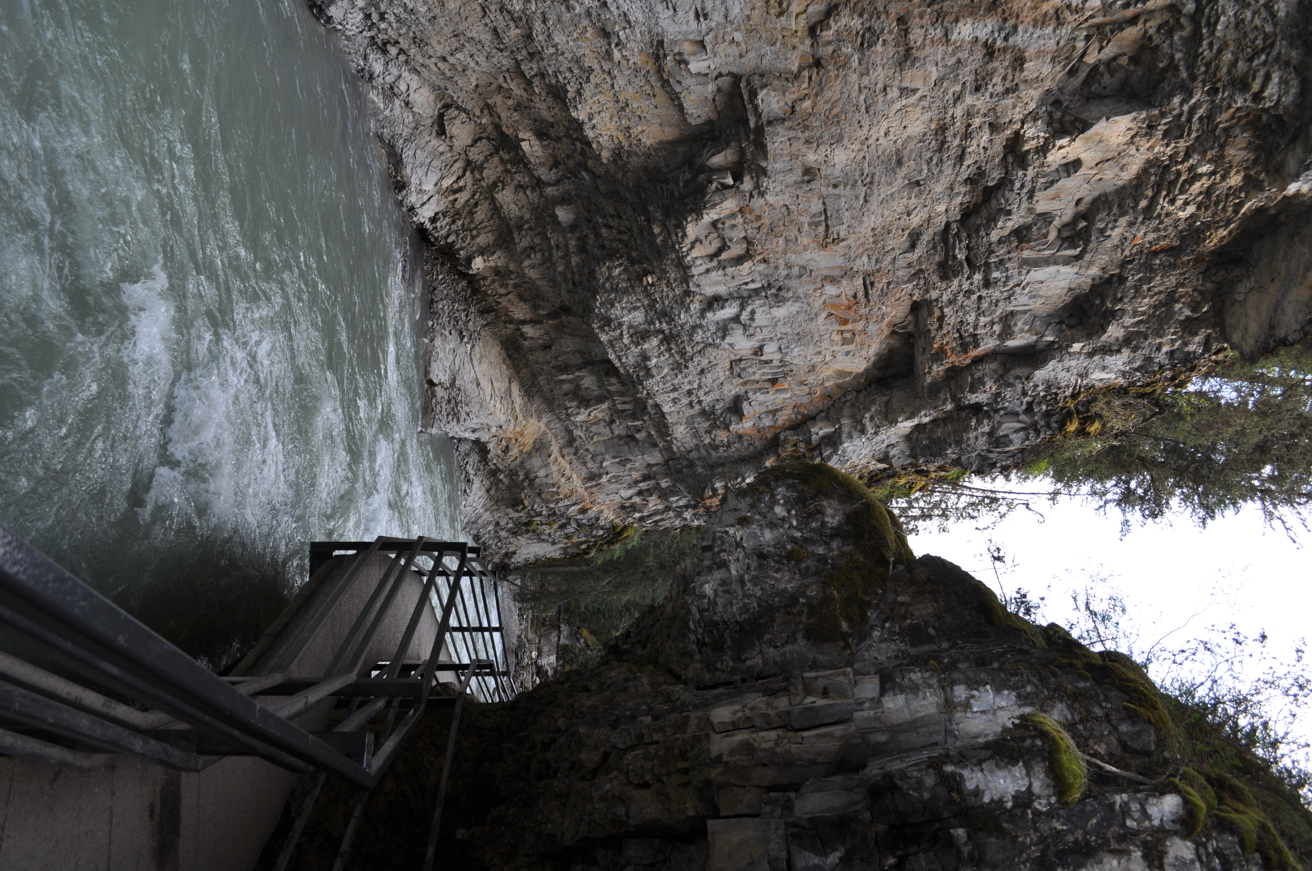 Johnston Canyon Lower and Upper Falls